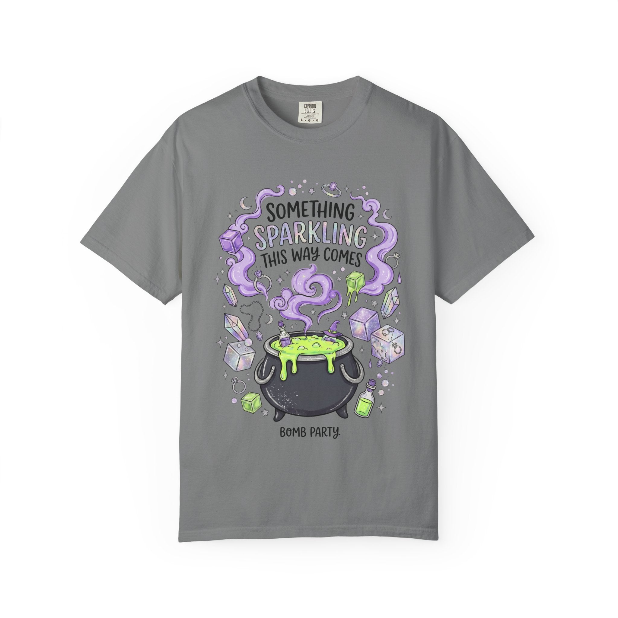 The Spooky Cauldron Tee - Comfort Colors