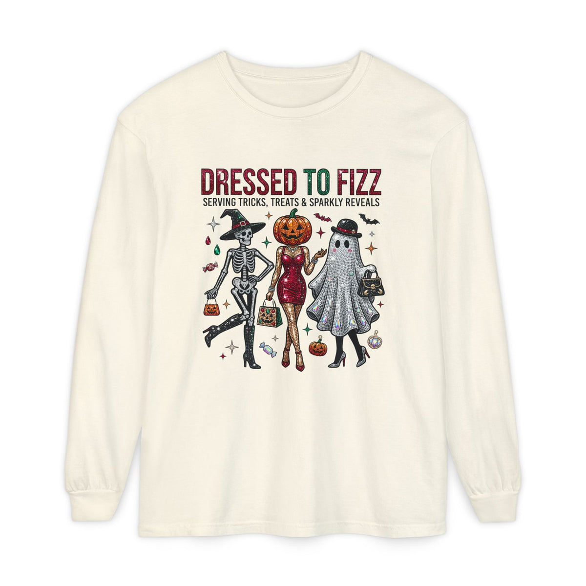 Dressed To Fizz Long Sleeve - Comfort Colors