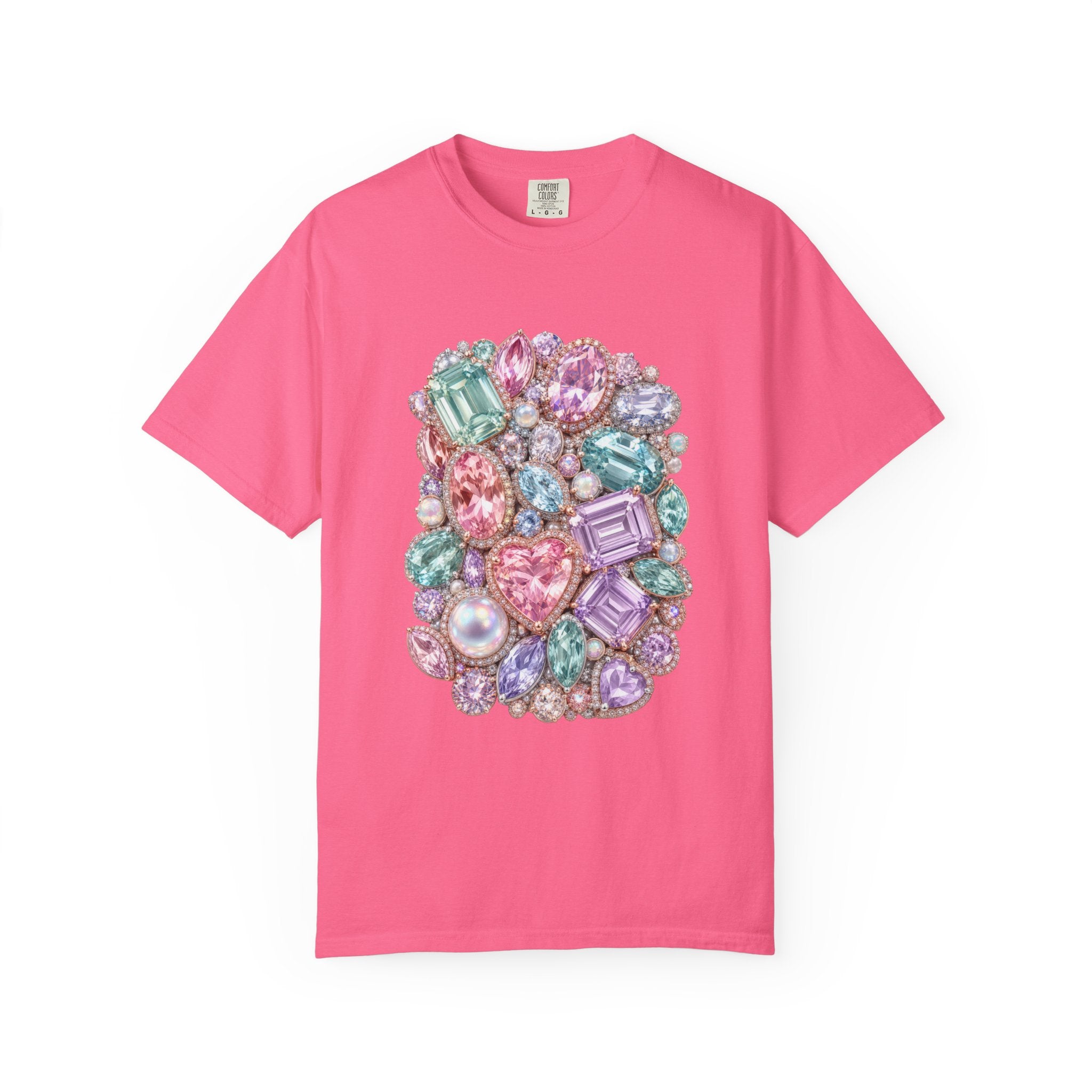 Halo Gemstone Tee - Comfort Colors