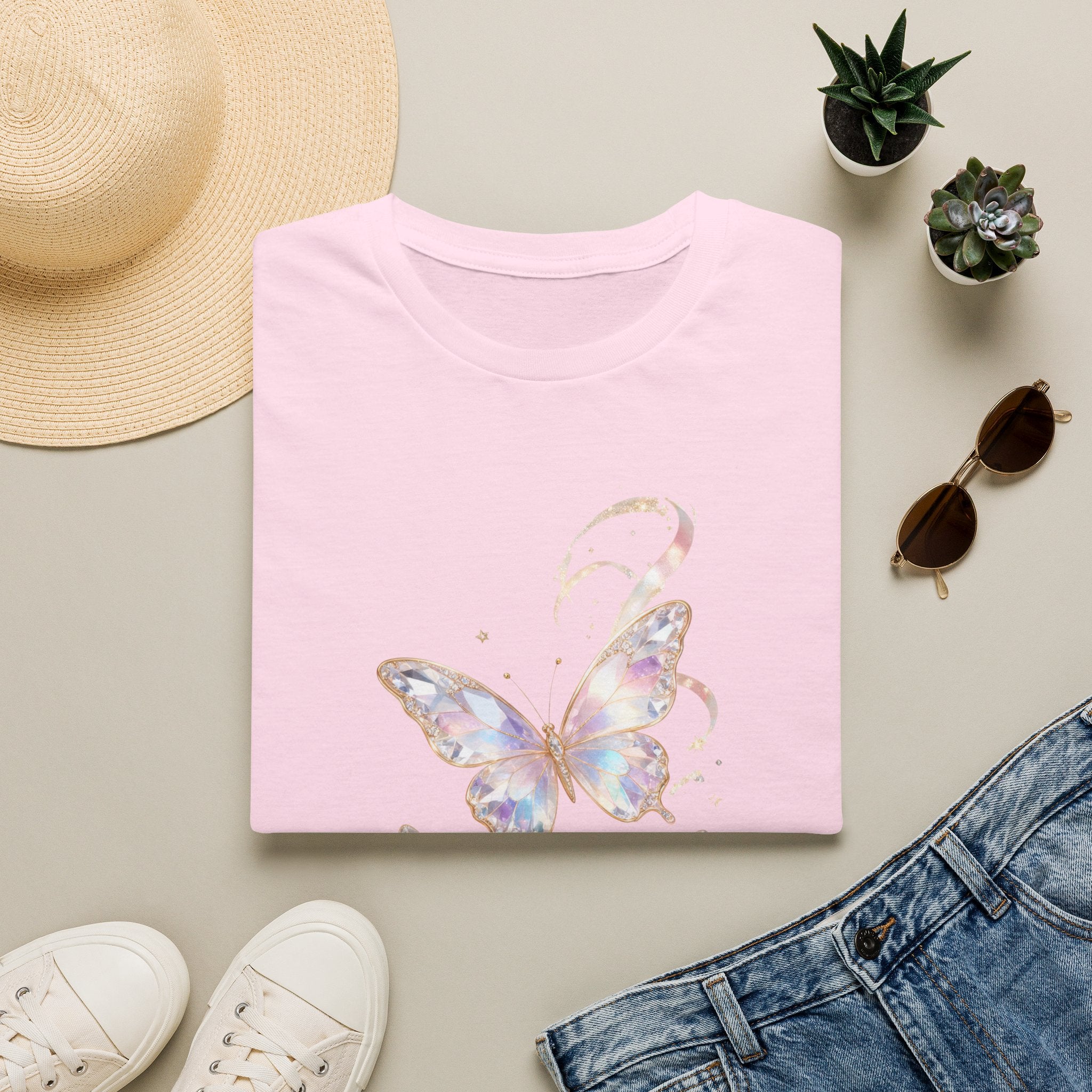 Halo Butterfly Tee - Gildan