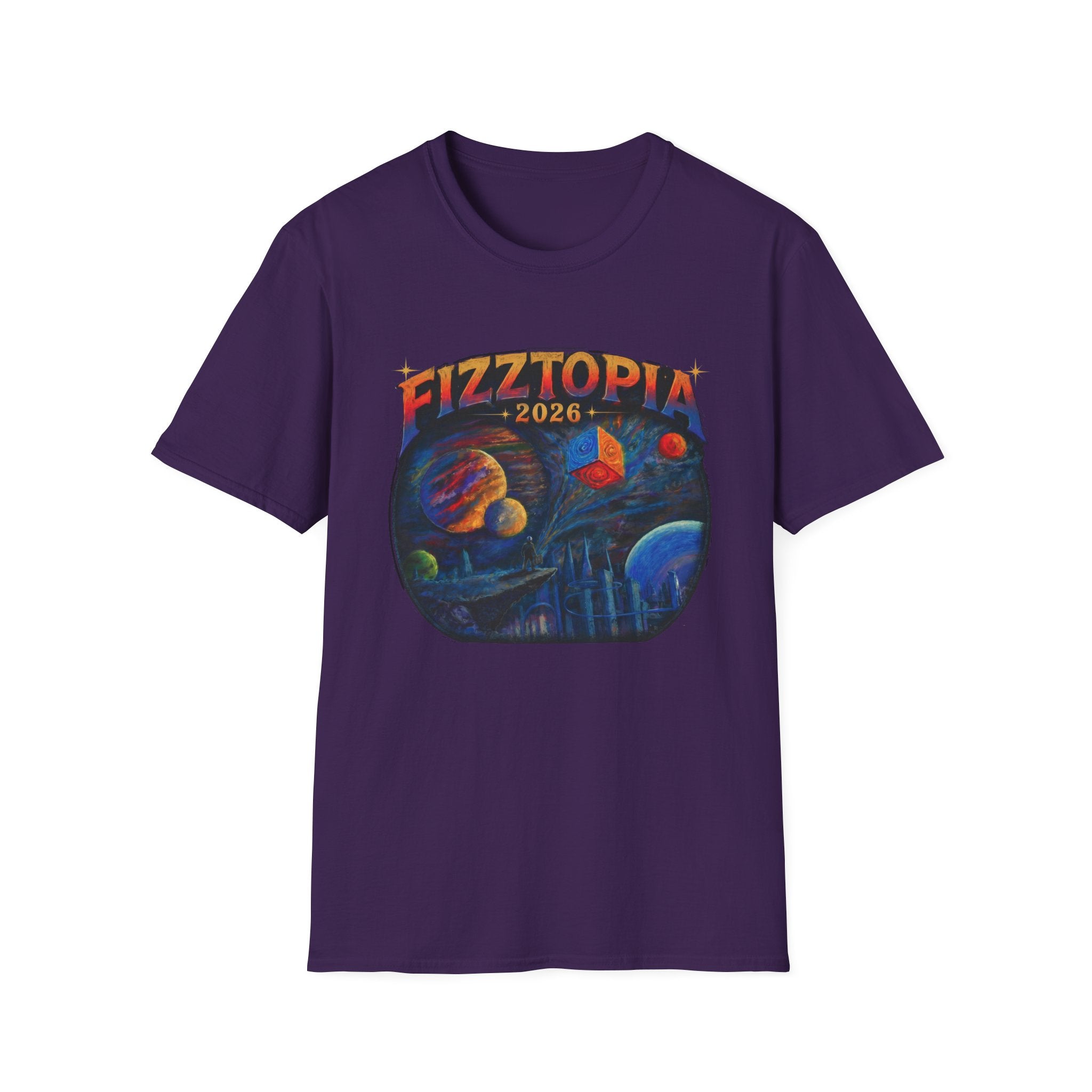 Daddy Ring Bomb's Fizztopia Galaxy Shirt - Gildan Tee