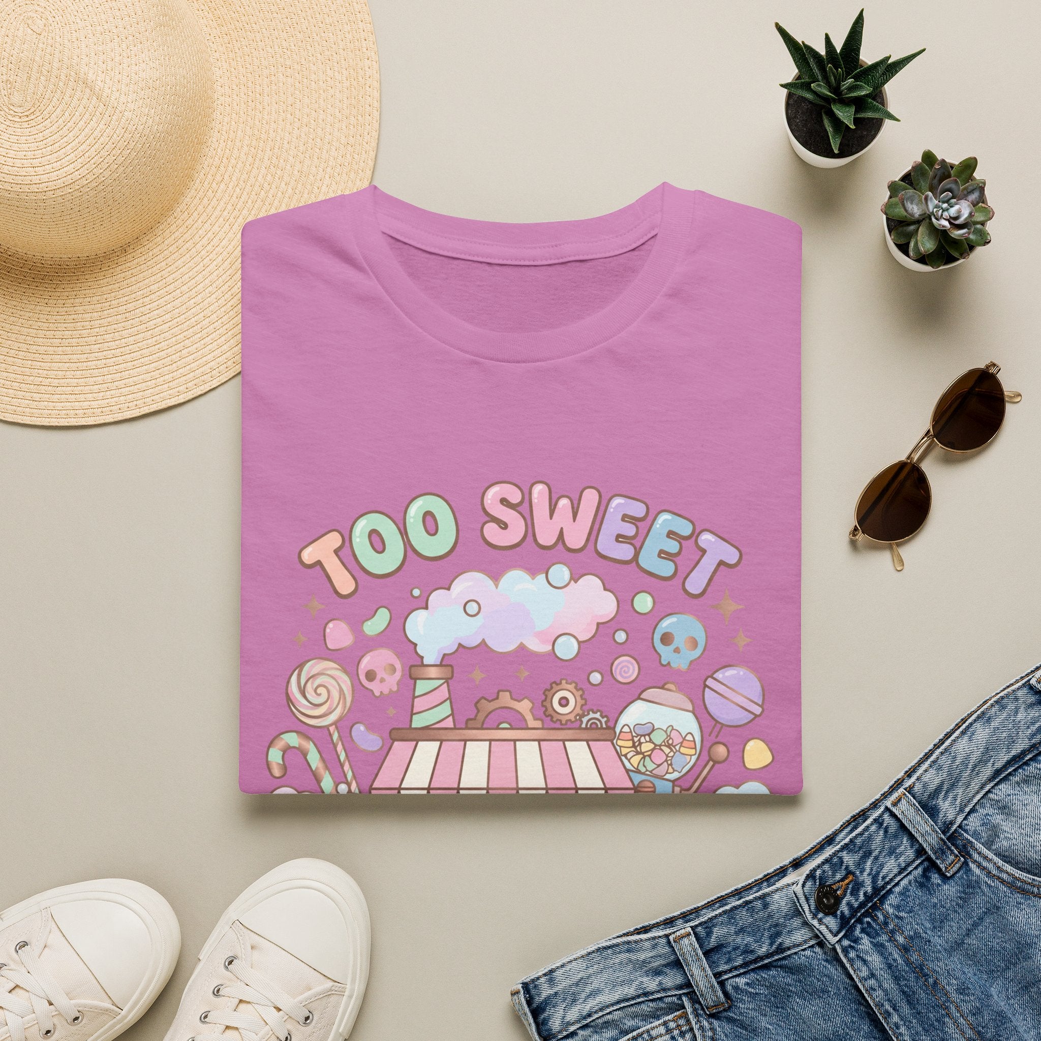 Too Sweet To Be Spooky Tee - Gildan