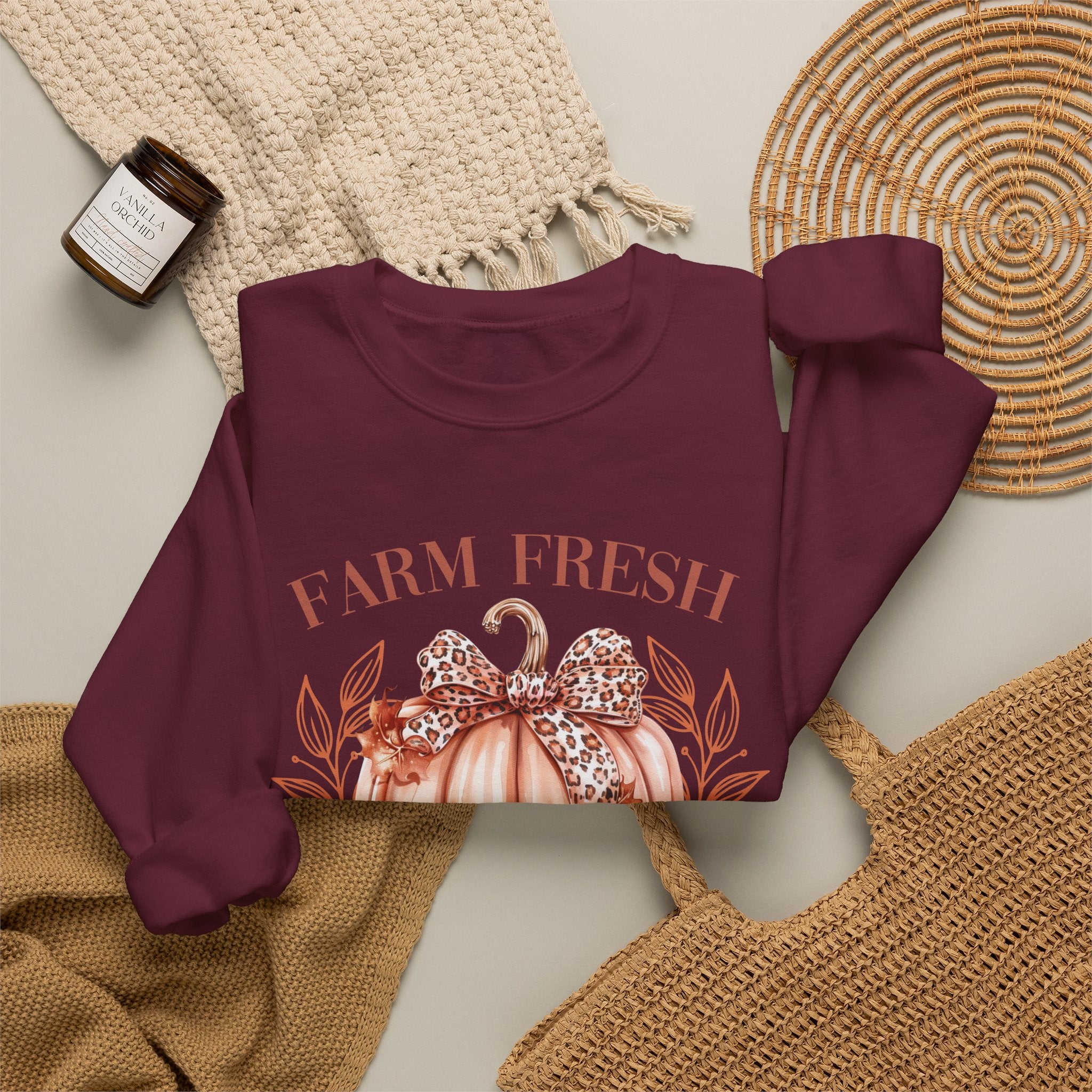 Farm Fresh Pumpkins Sweatshirt - Gildan