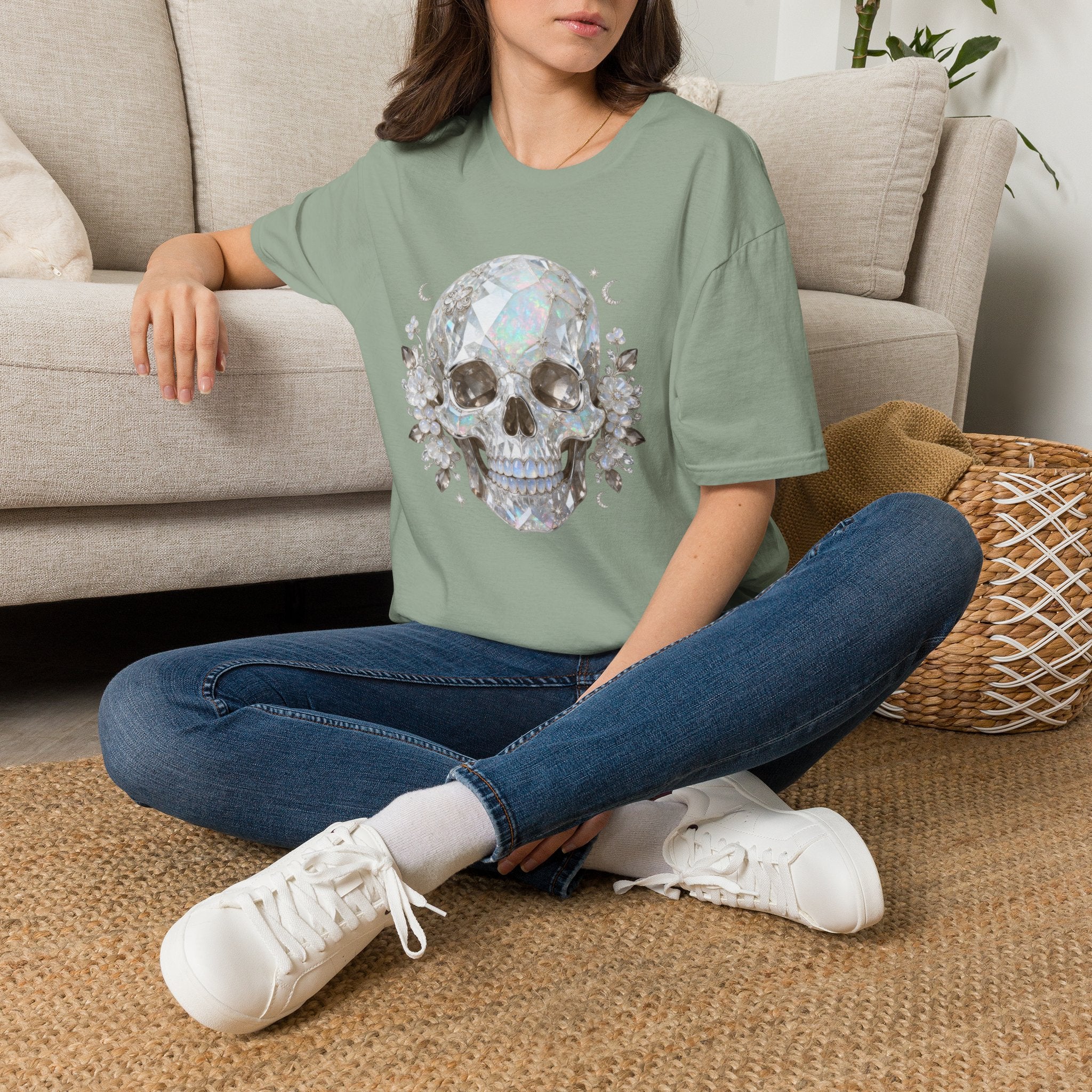 Moonstone Skull Tee - Gildan