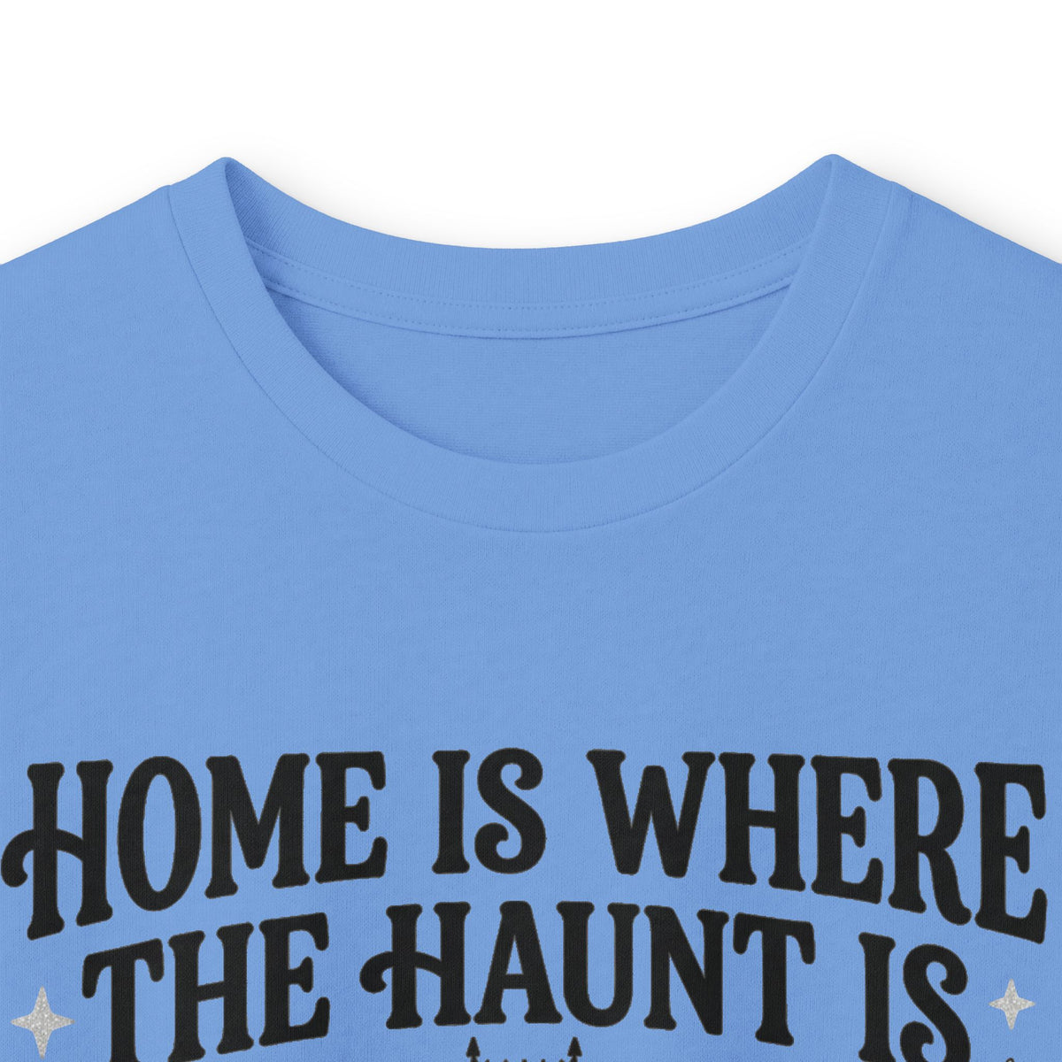 Home Is Where The Haunt Is Long Sleeve Tee - Gildan