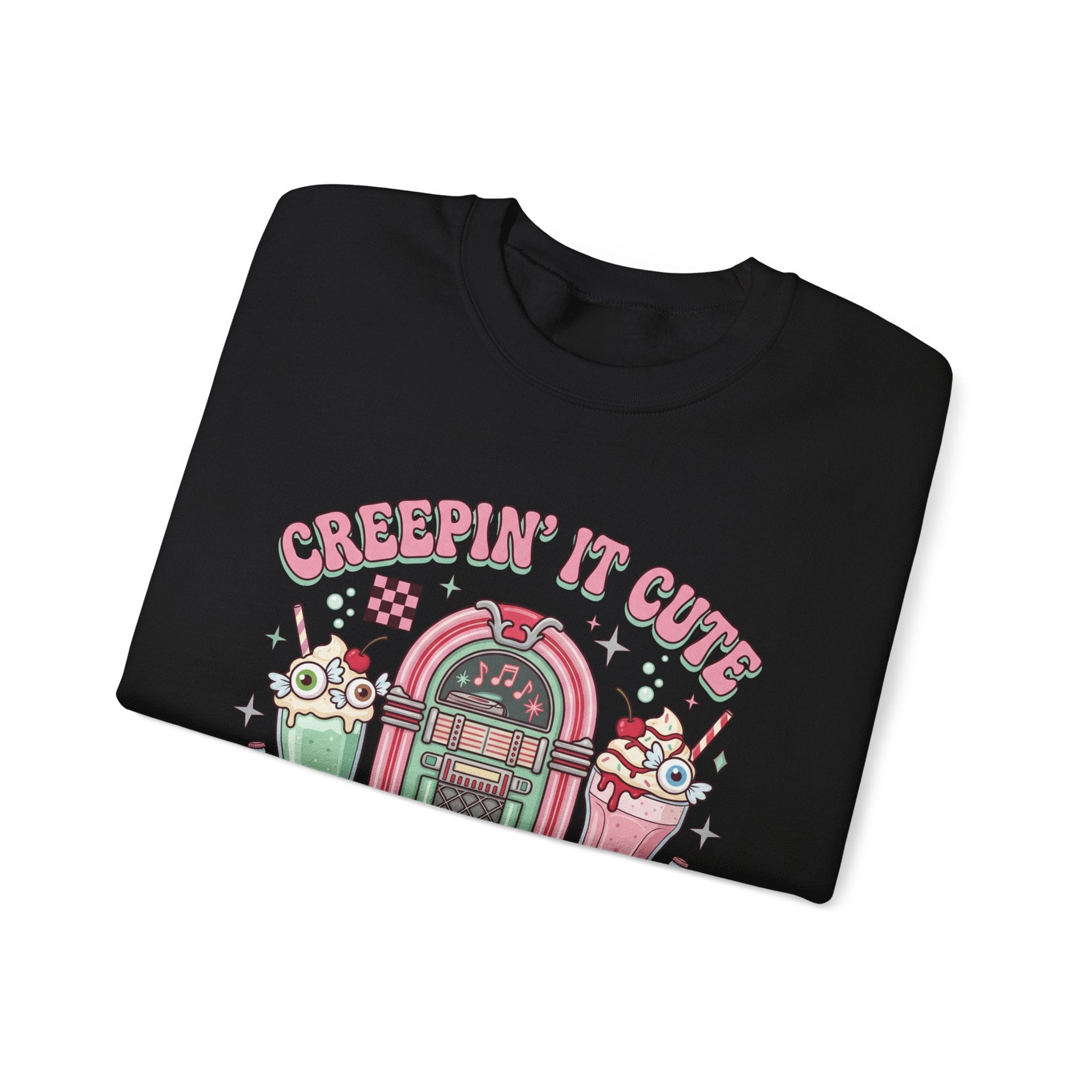 Creepin' It Cute Sweatshirt - Gildan