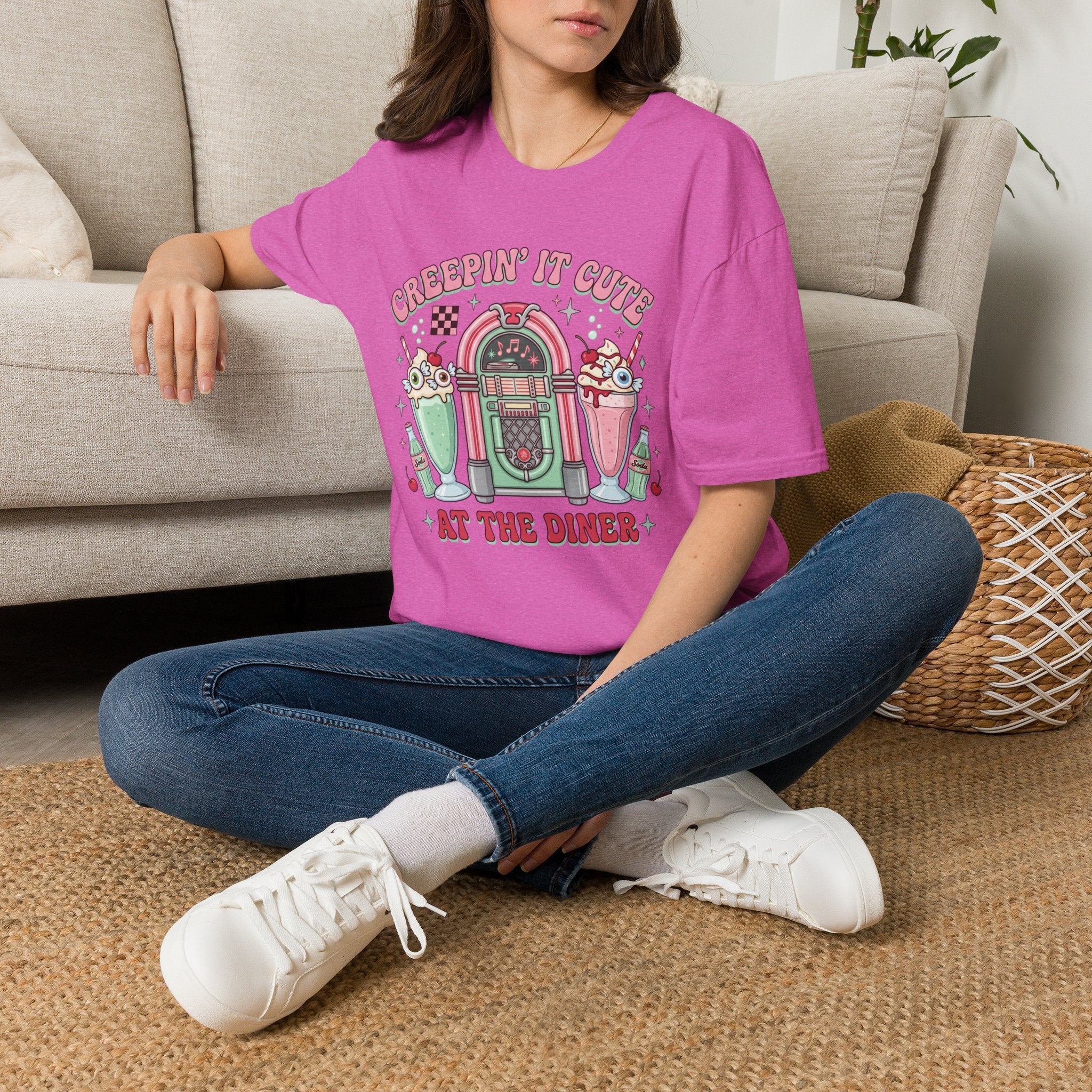 Creepin' It Cute Tee - Gildan
