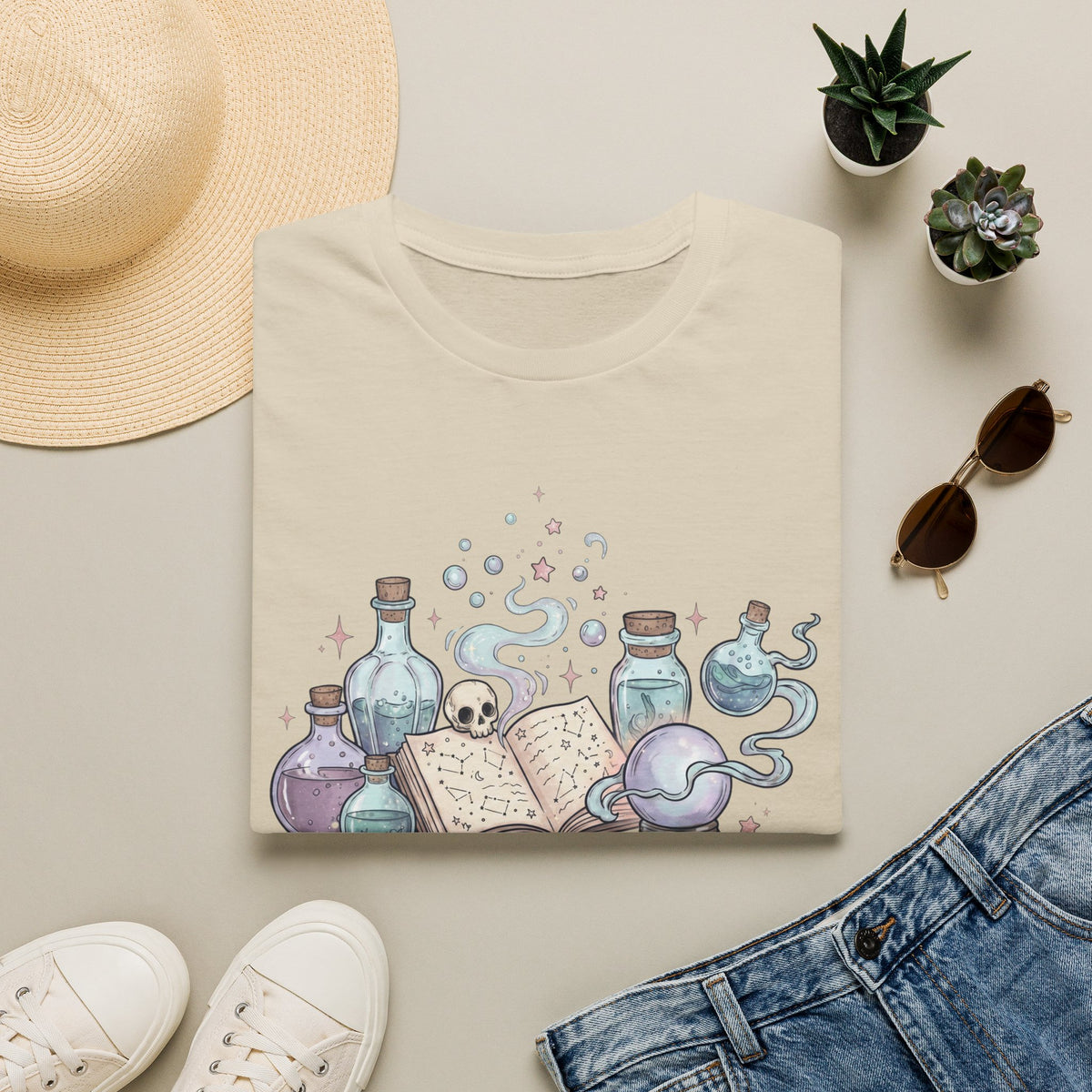 Potion Bottles and Pretty Sparkles Tee - Gildan