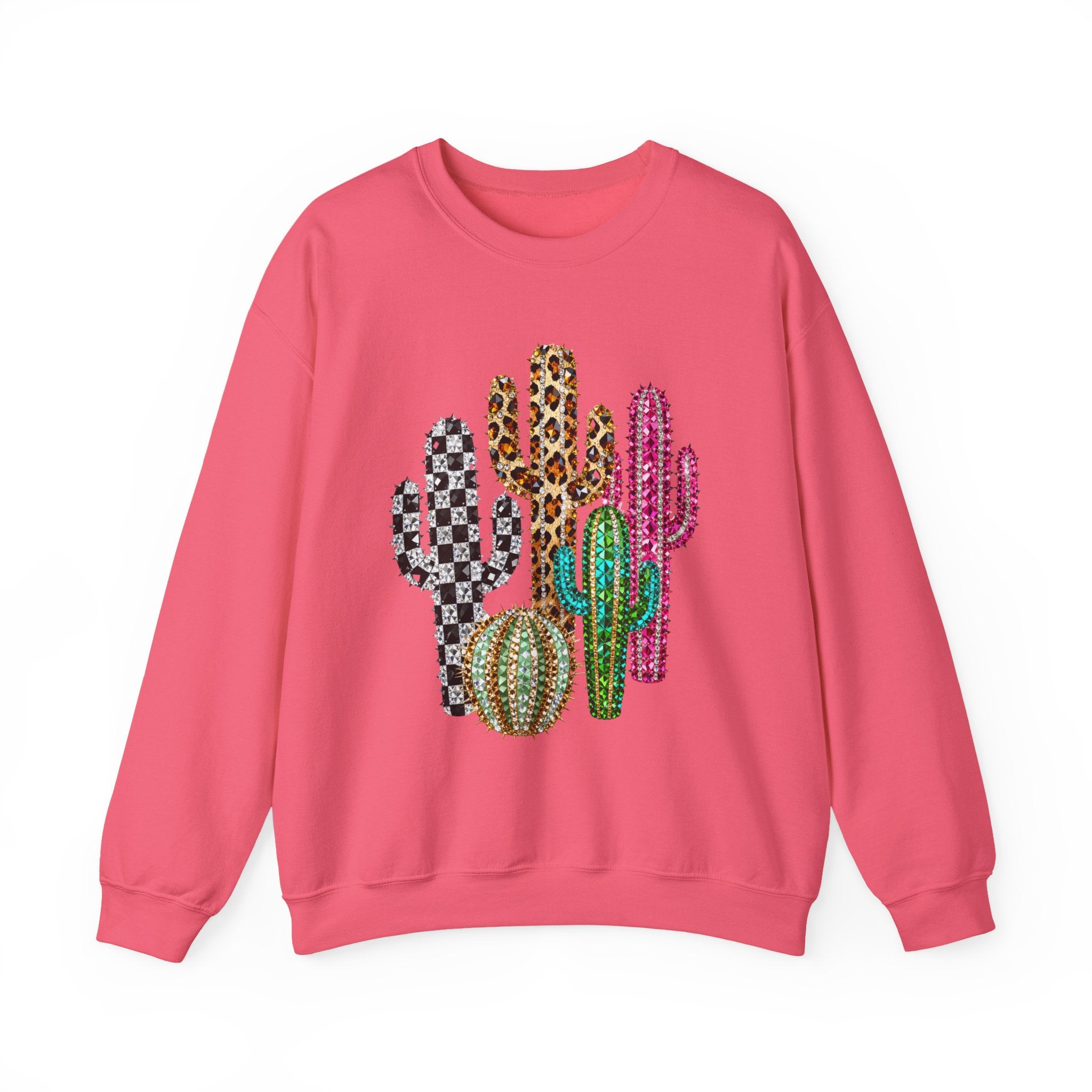 The Jeweled Cactus Sweatshirt - Gildan