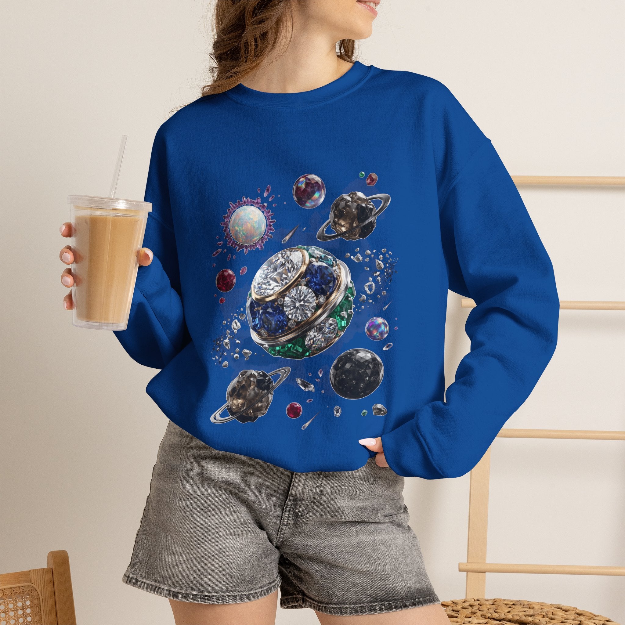 Cosmic Nebula Sweatshirt - Gildan