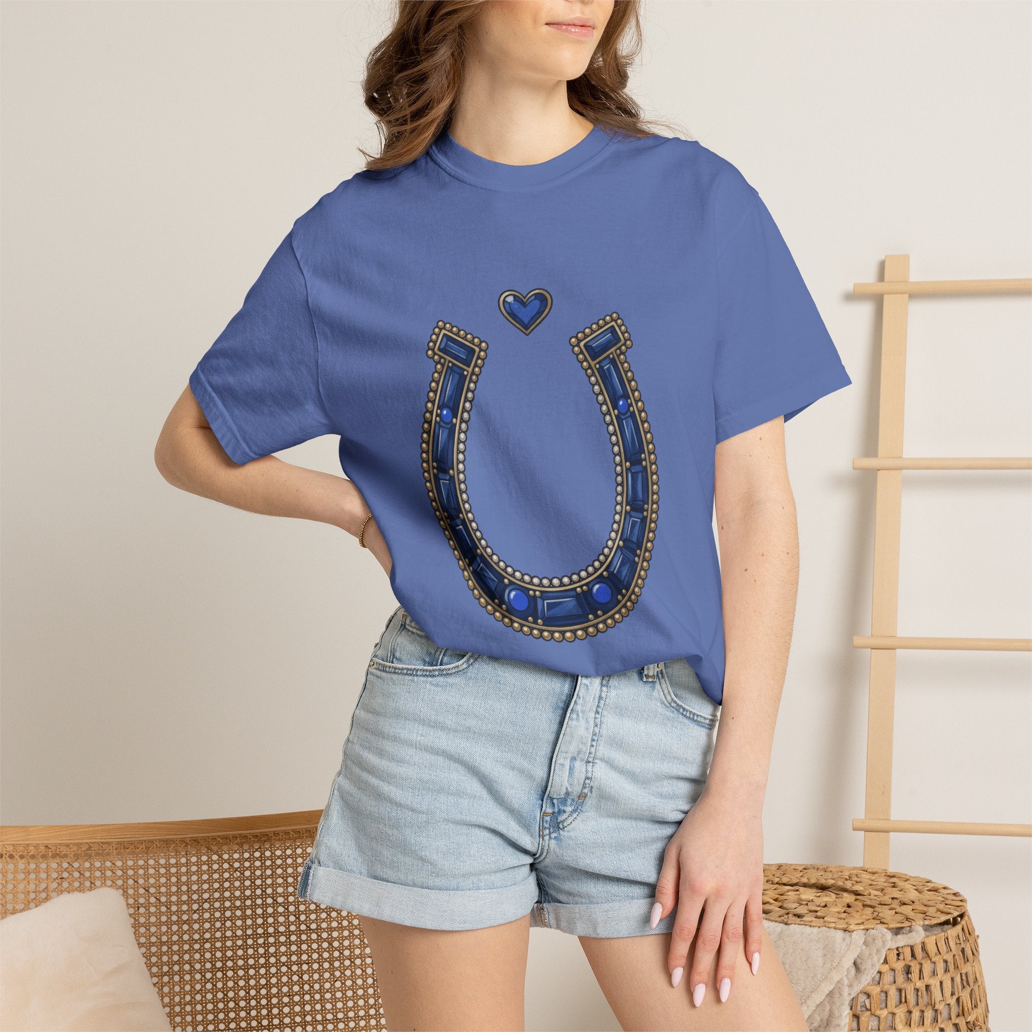 The Sapphire Horseshoe - Comfort Colors