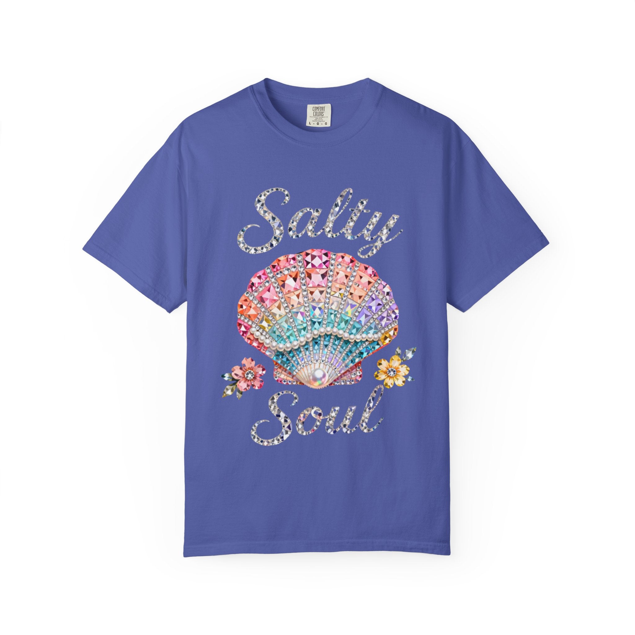 Salty Soul Jewel Tee - Comfort Colors