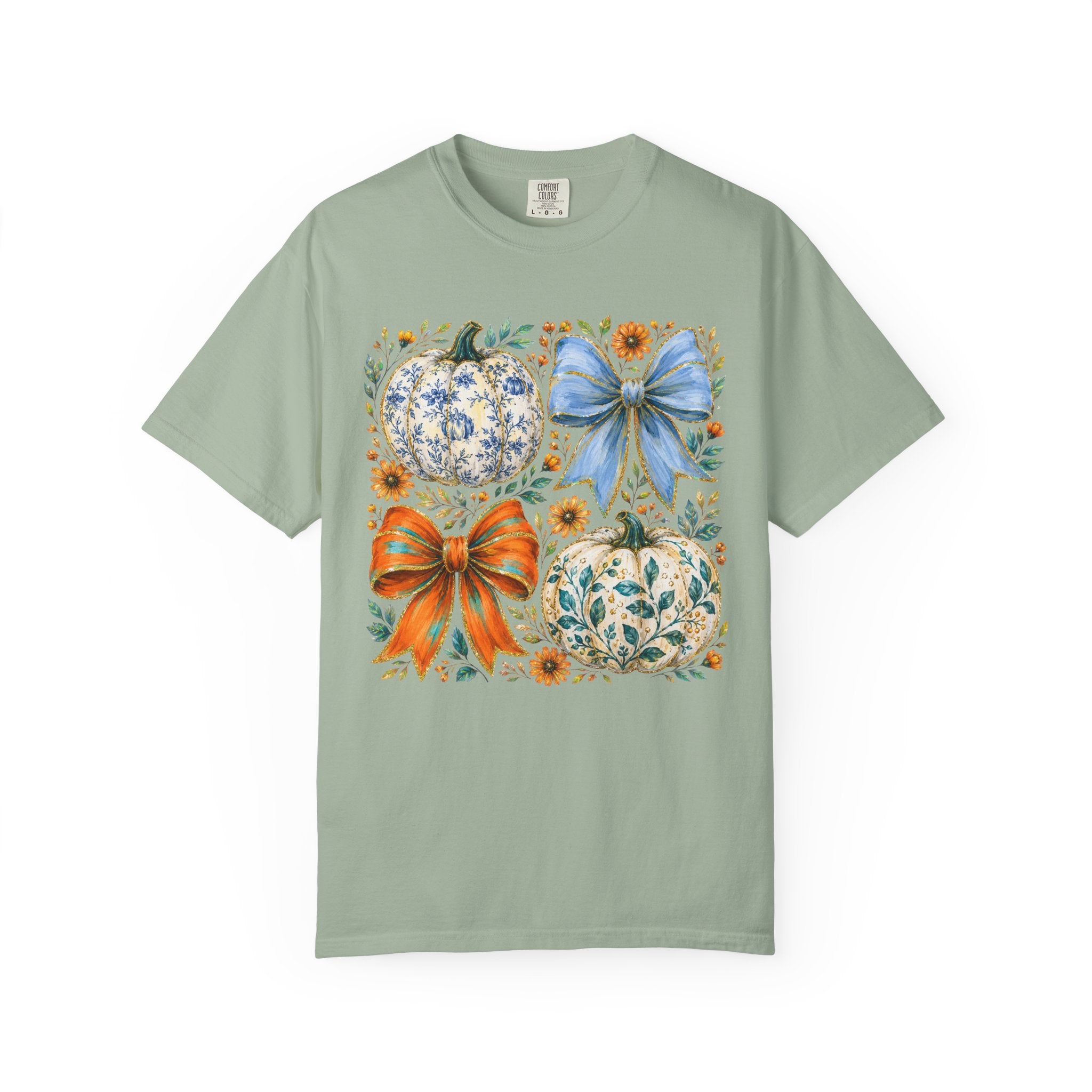 Cozy Autumn Pumpkin Tee - Comfort Colors