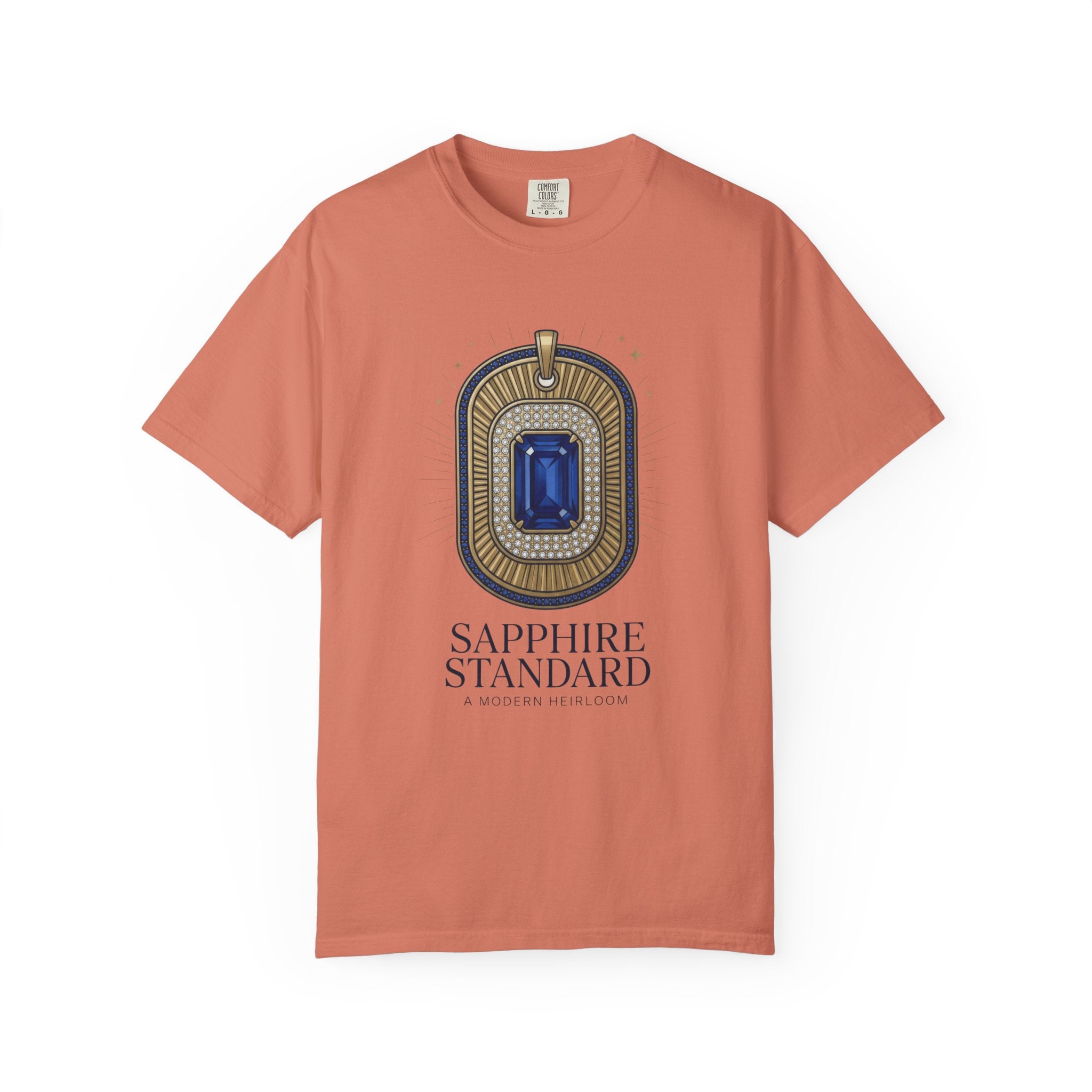 The Sapphire Standard Tee - Comfort Colors