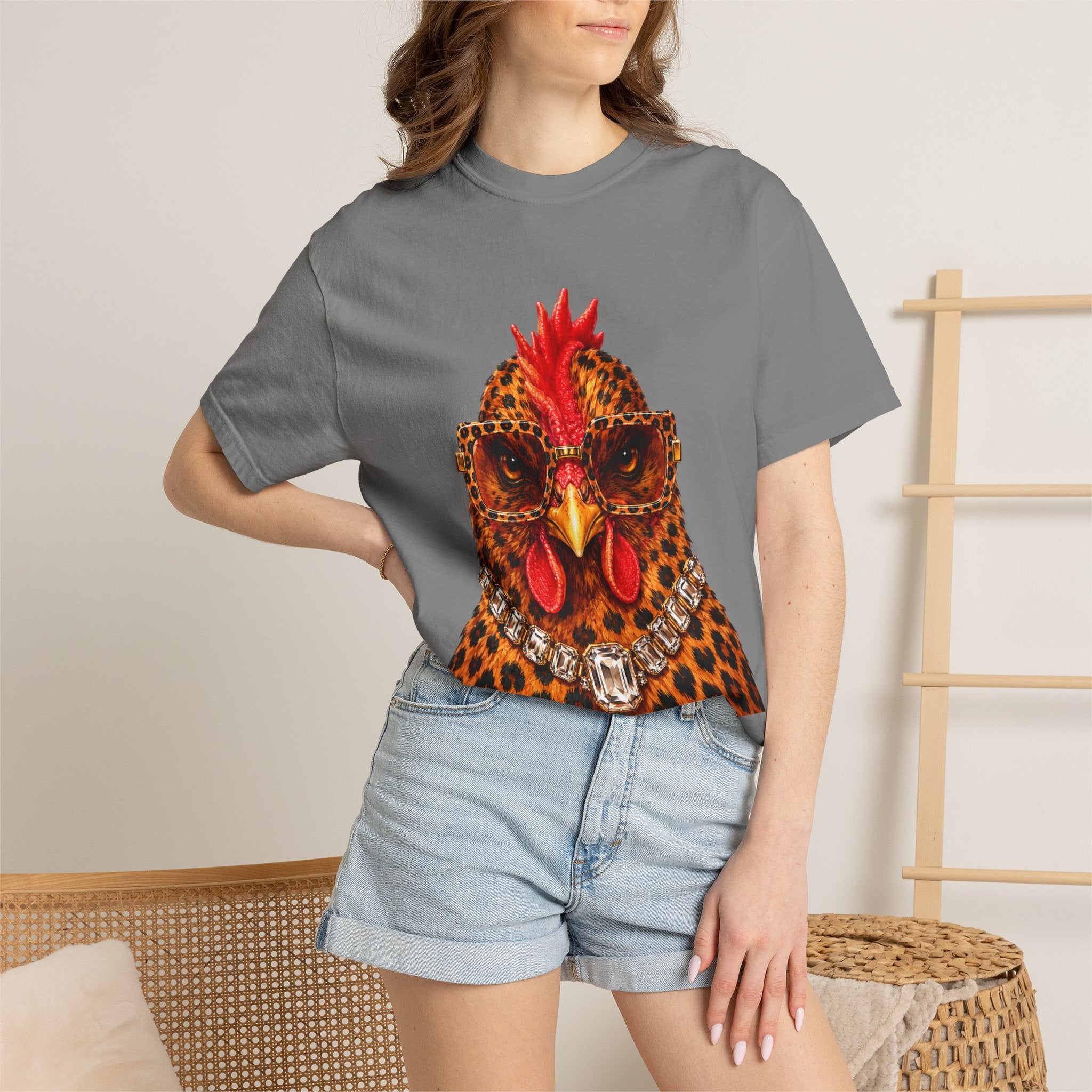 Sassy Chicken Tee - Comfort Colors