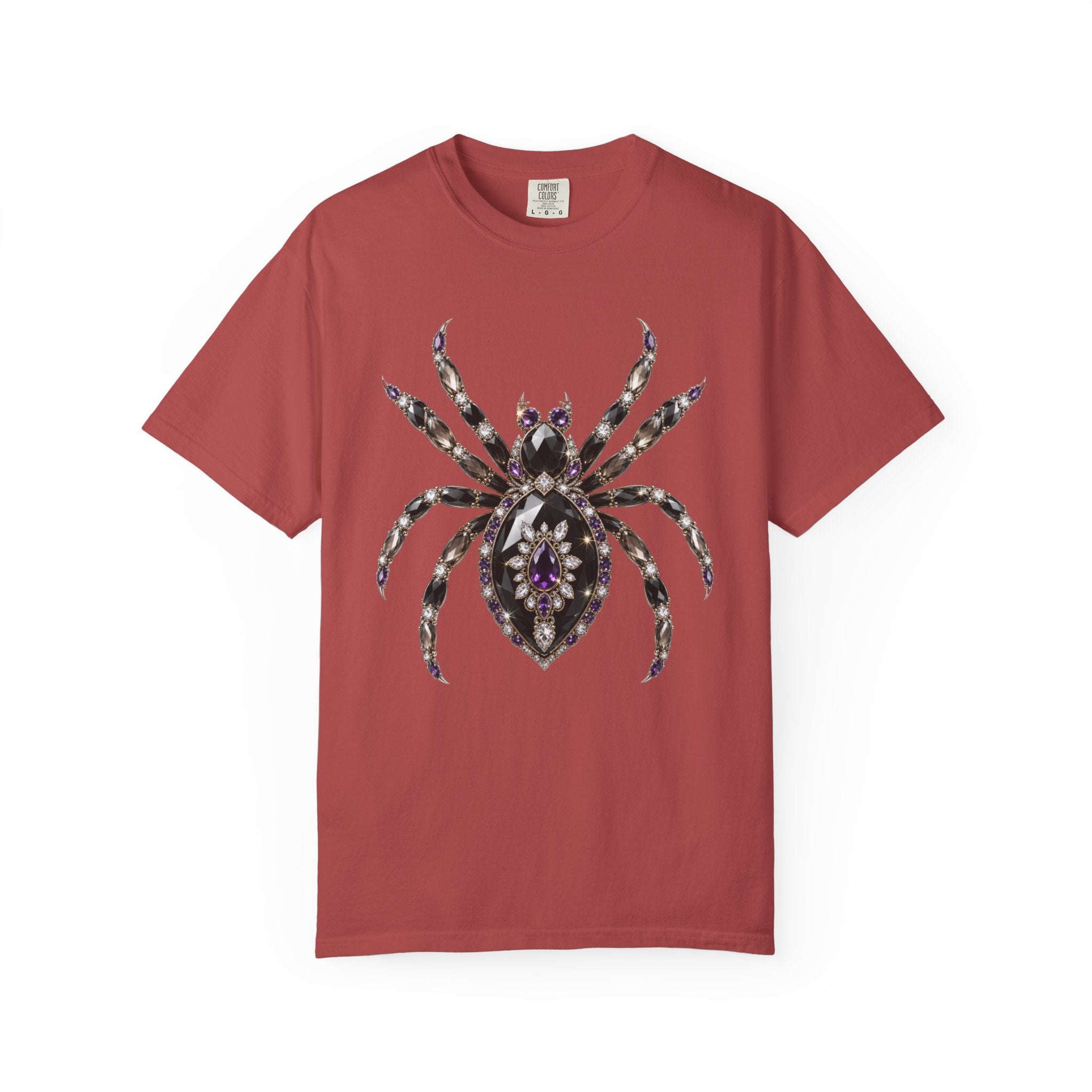Jeweled Spider Tee - Comfort Colors