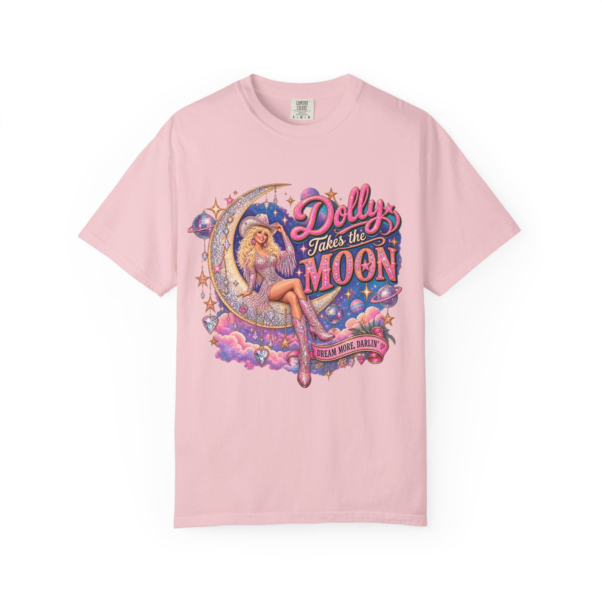 Dolly Takes The Moon Tee