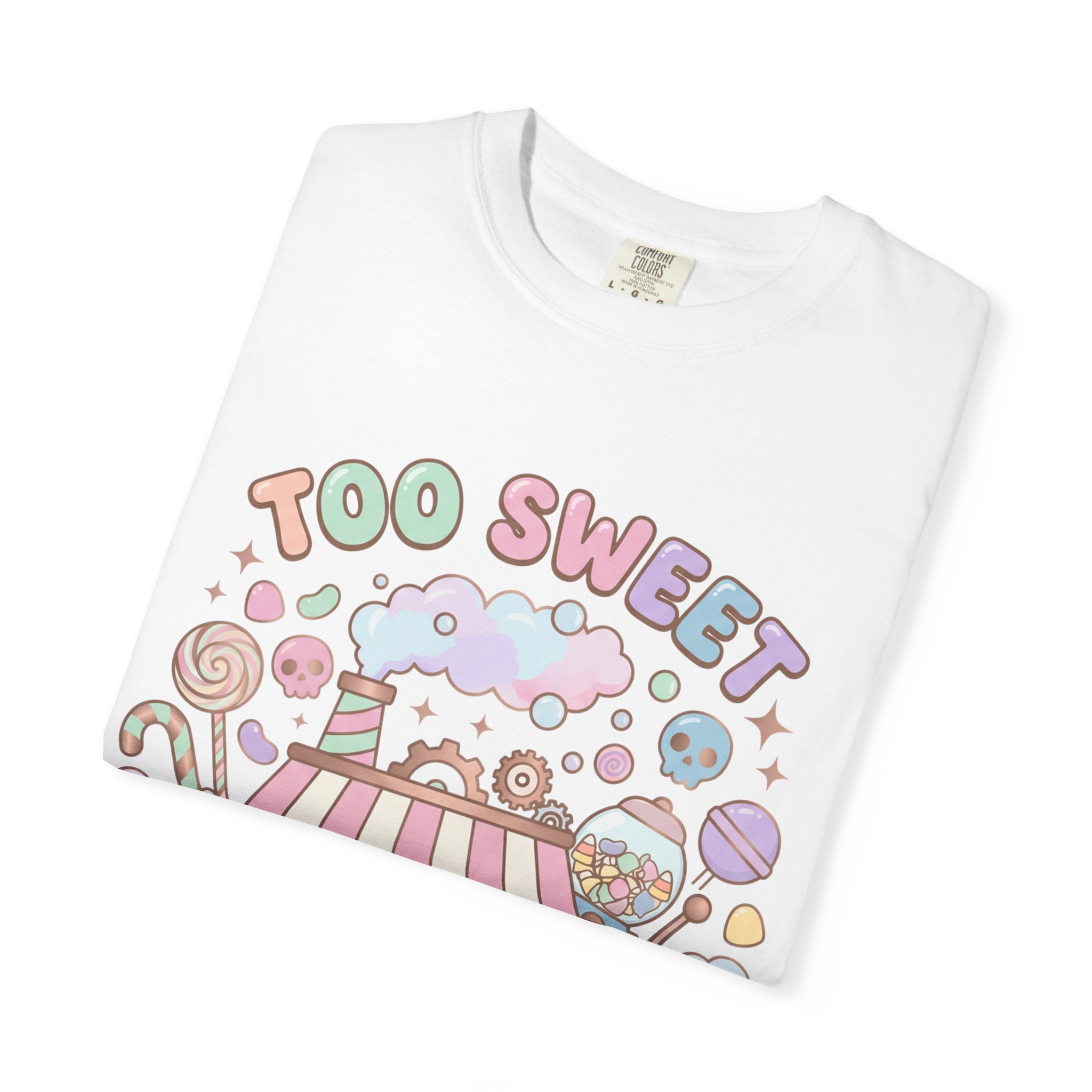 Too Sweet To Be Spooky Tee - Comfort Colors