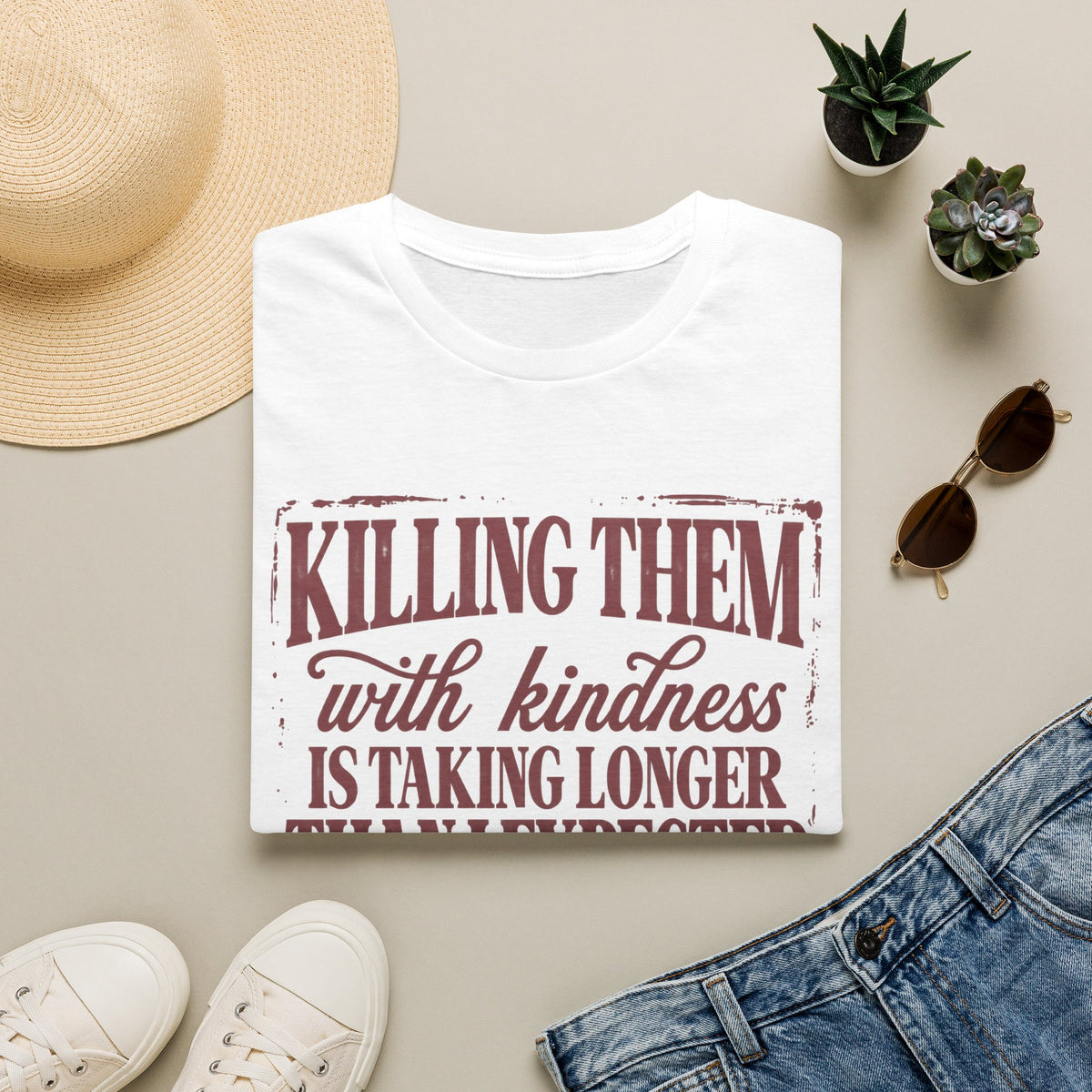 Killing Them With Kindness Tee - Gildan