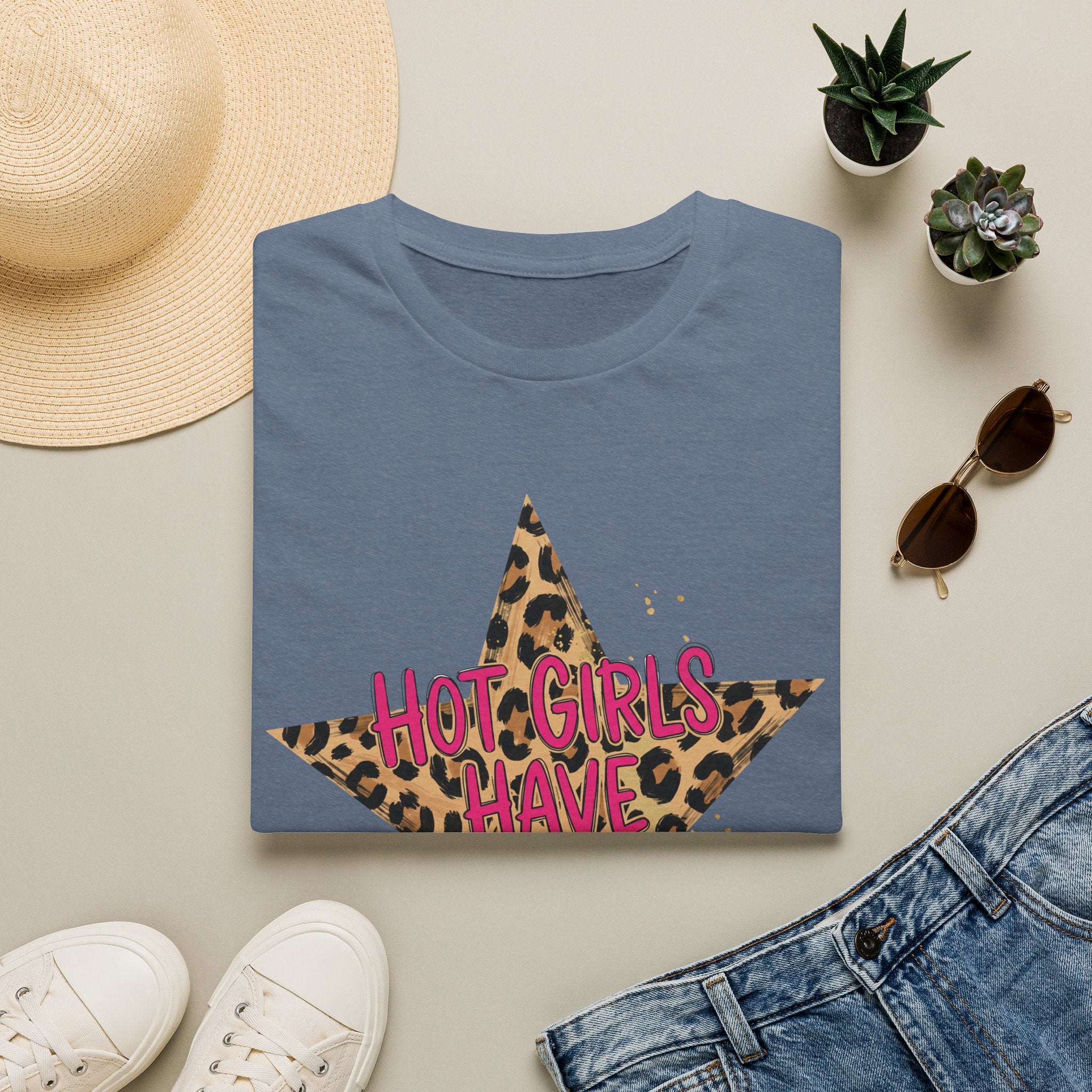 Hot Girls Have Anxiety Tee- Gildan