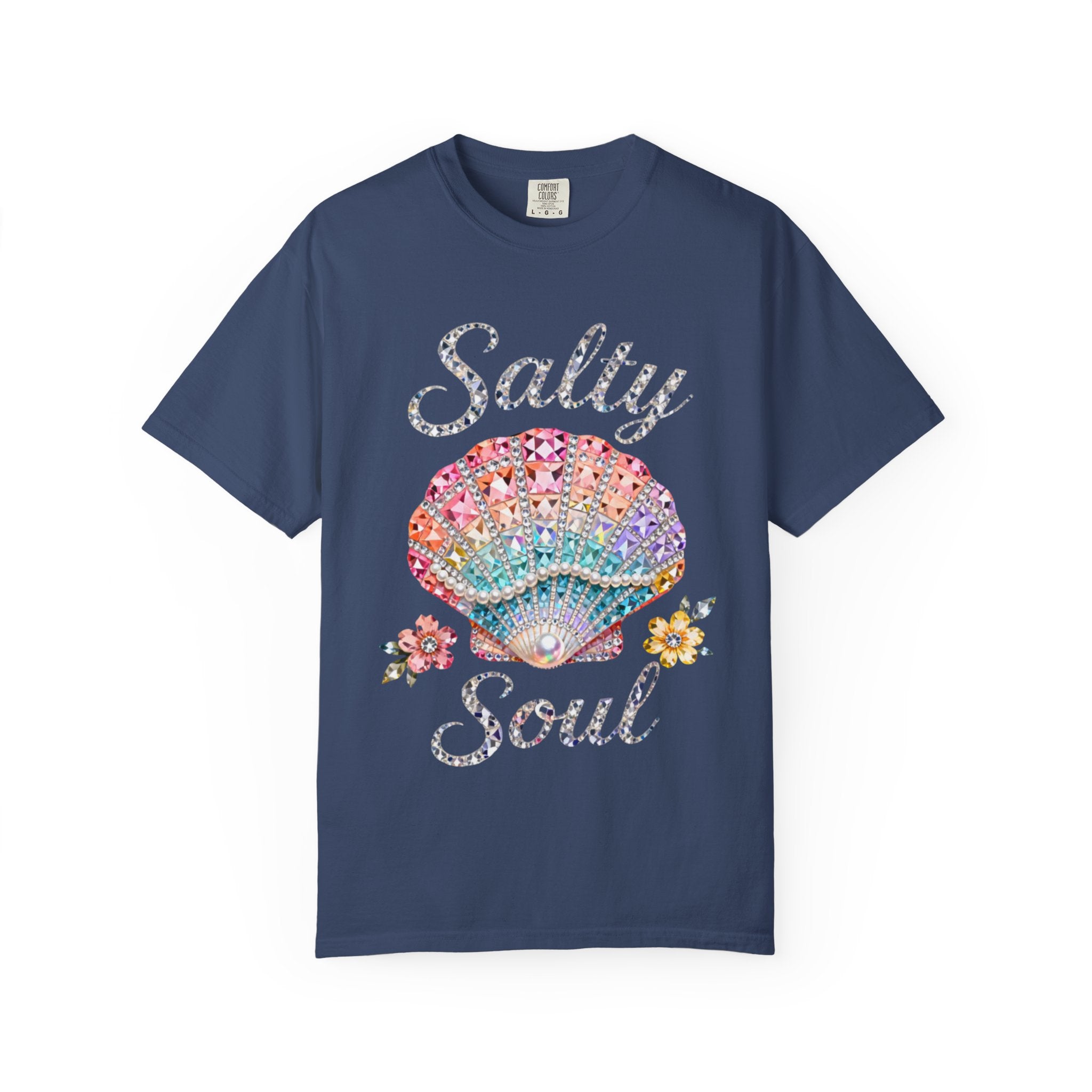 Salty Soul Jewel Tee - Comfort Colors