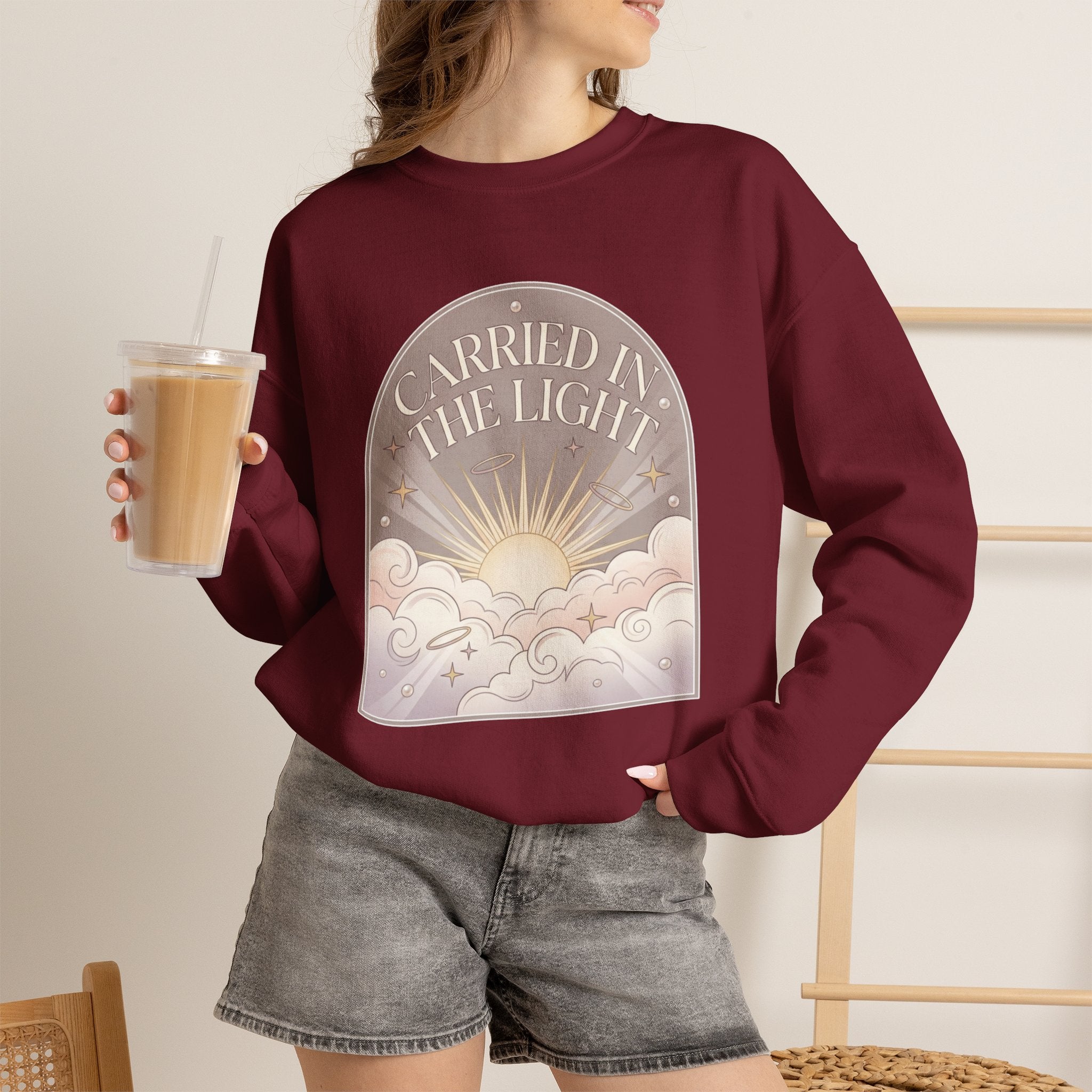 Carried In The Light Sweatshirt - Gildan