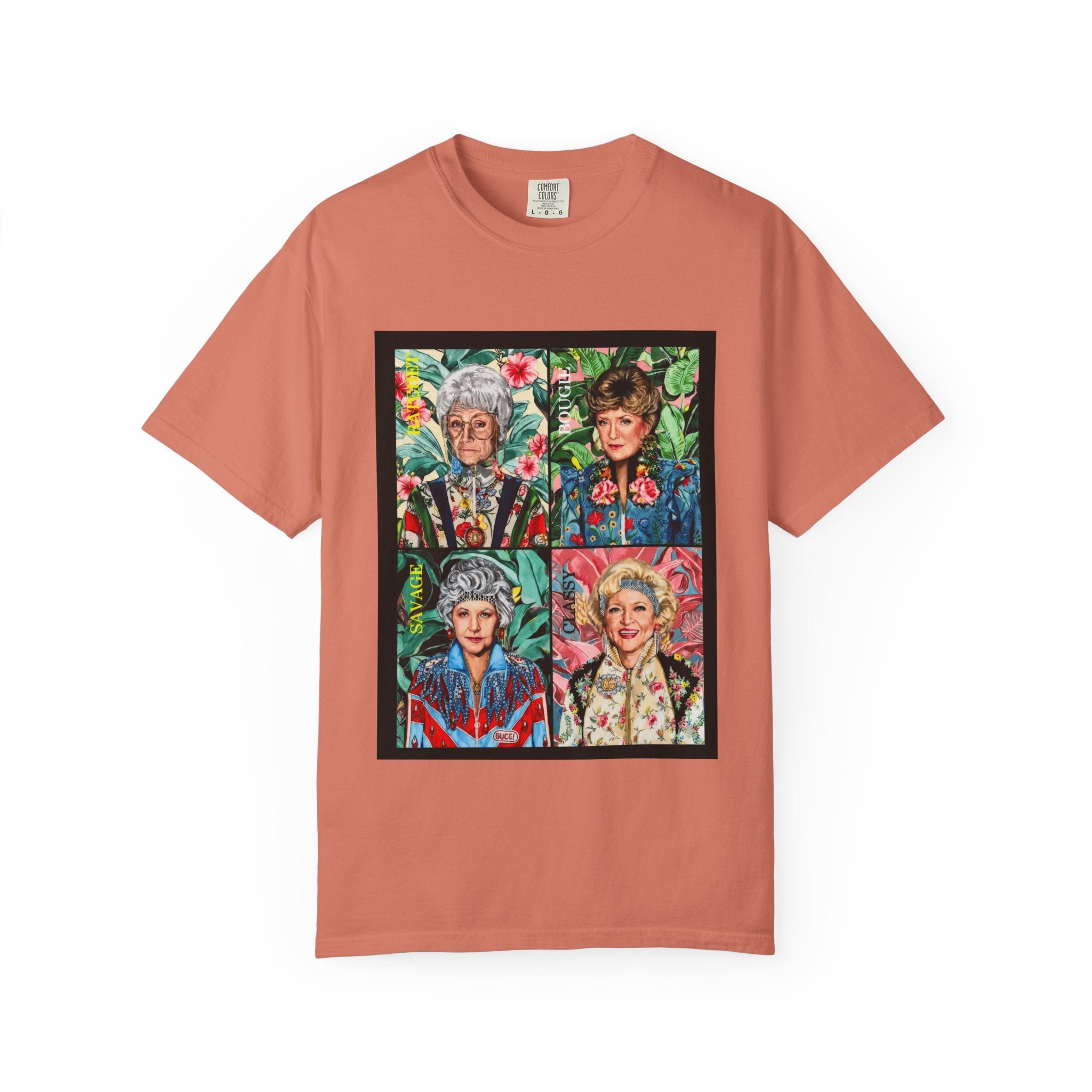 Golden Baddies Tee- Comfort Colors