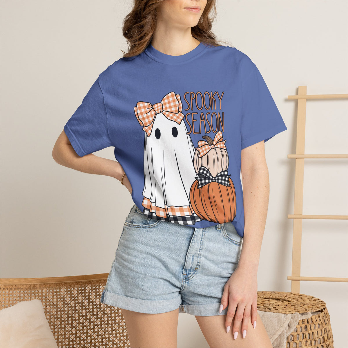 The Bow Ghost Tee - Comfort Colors