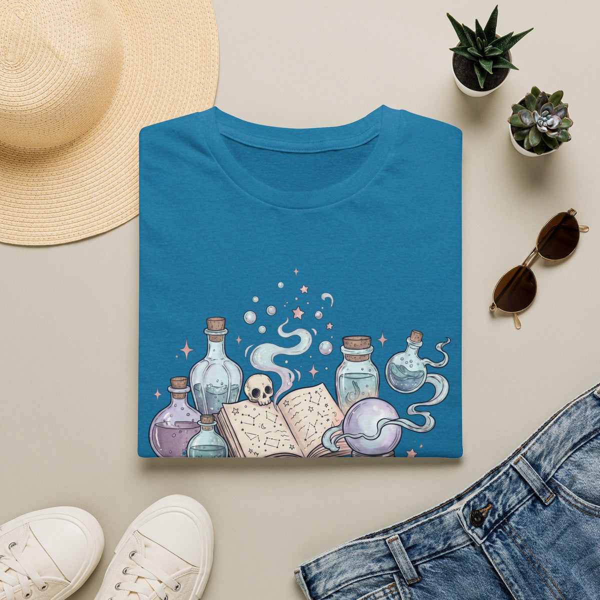Potion Bottles and Pretty Sparkles Tee - Gildan