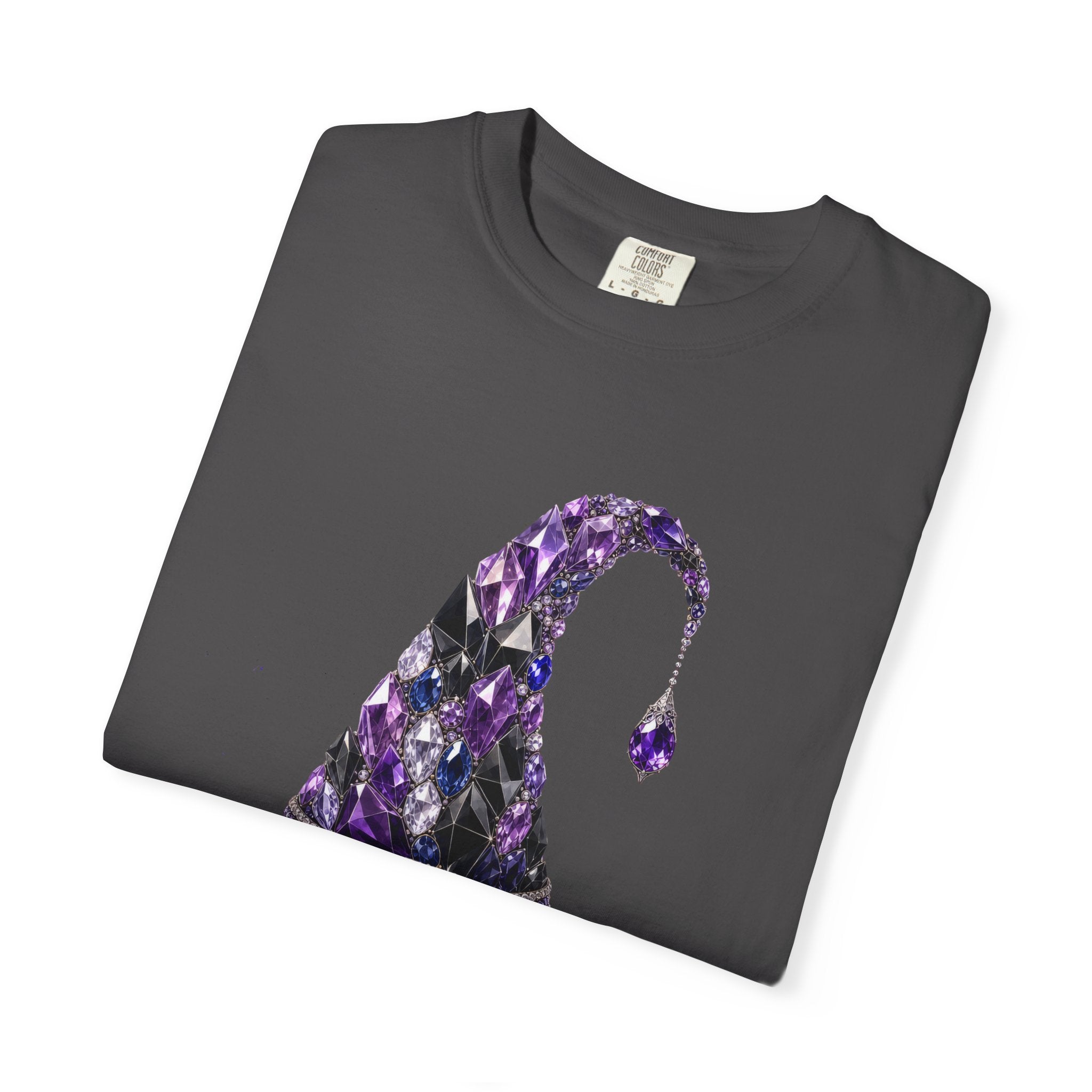 Jeweled Witches Hat Tee - Comfort Colors