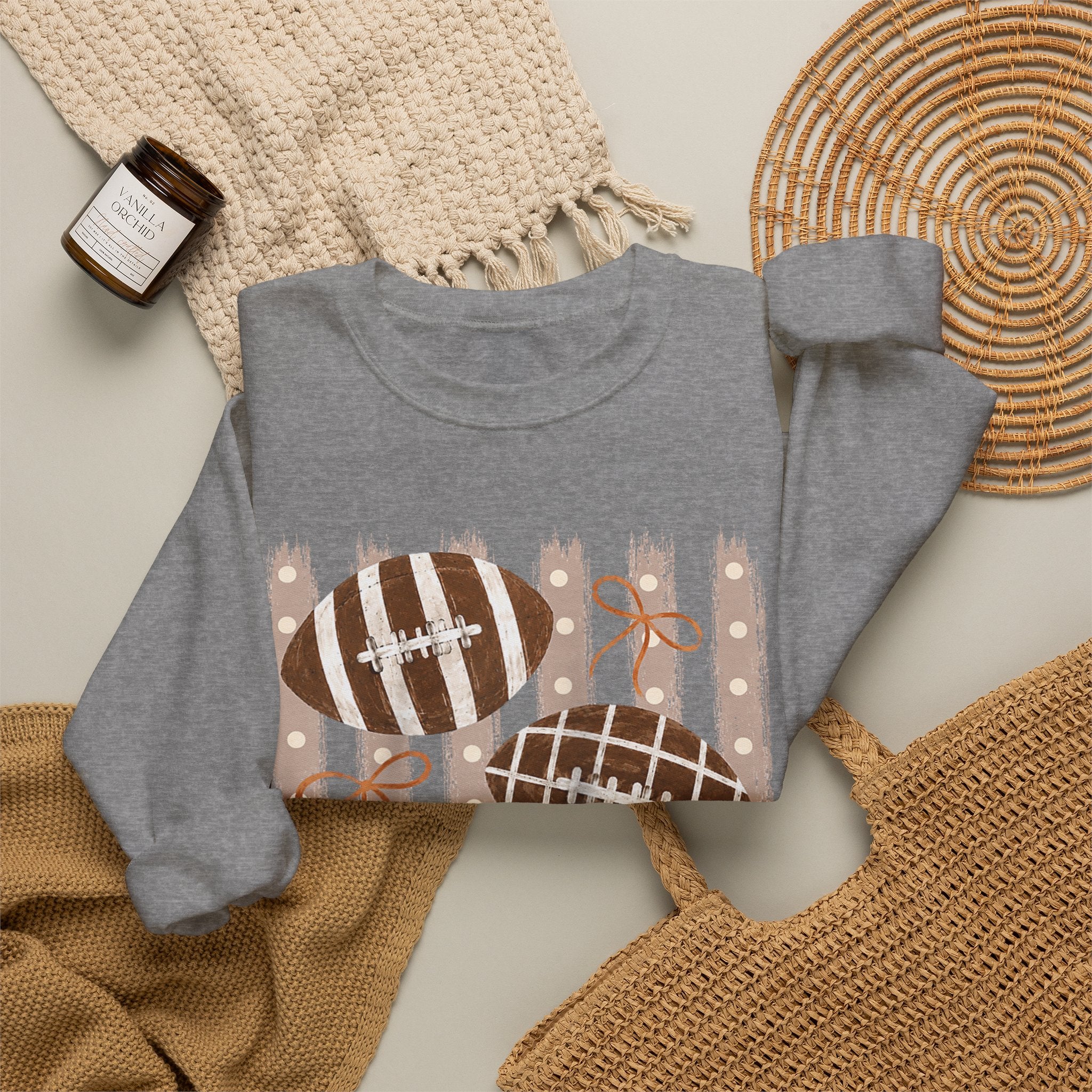 Football Time Sweatshirt - Gildan