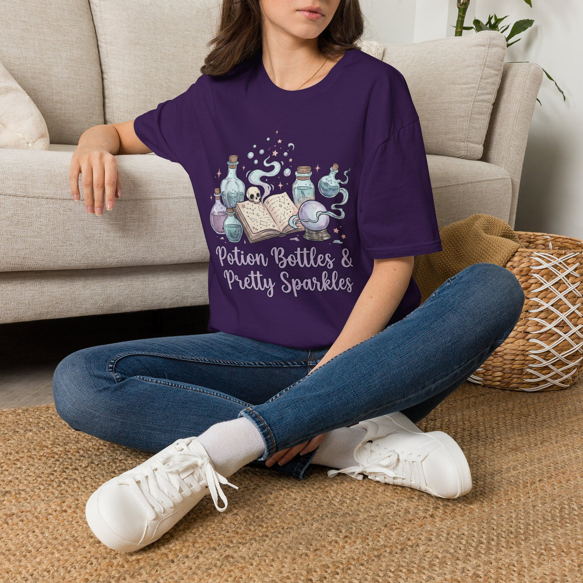 Potion Bottles and Pretty Sparkles Tee - Gildan