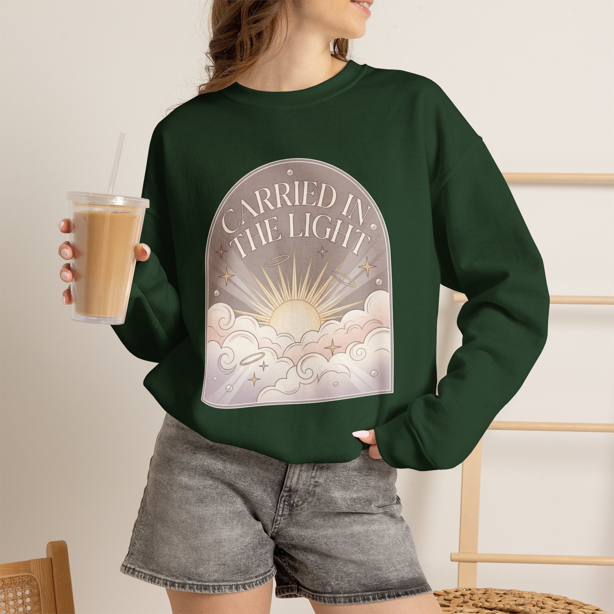 Carried In The Light Sweatshirt - Gildan