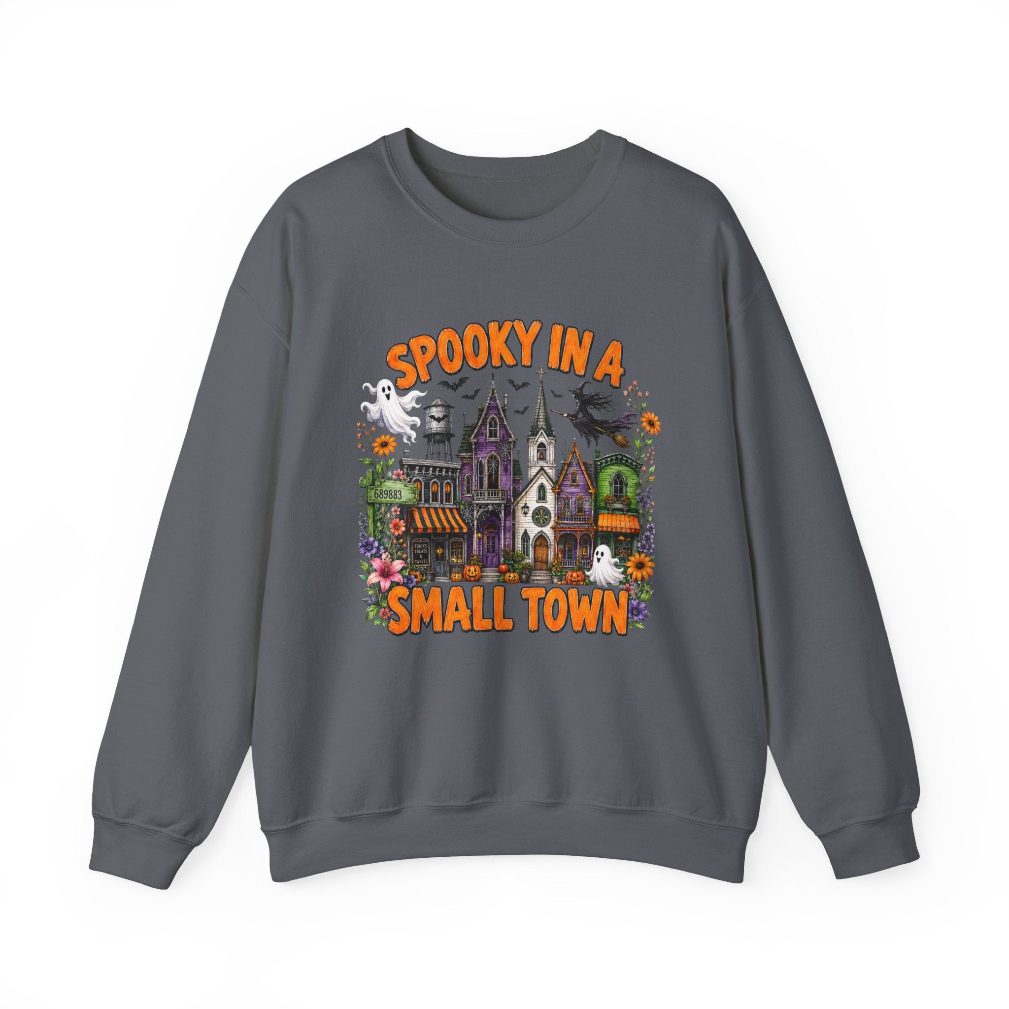 Spooky In A Smalltown Sweatshirt - Gildan