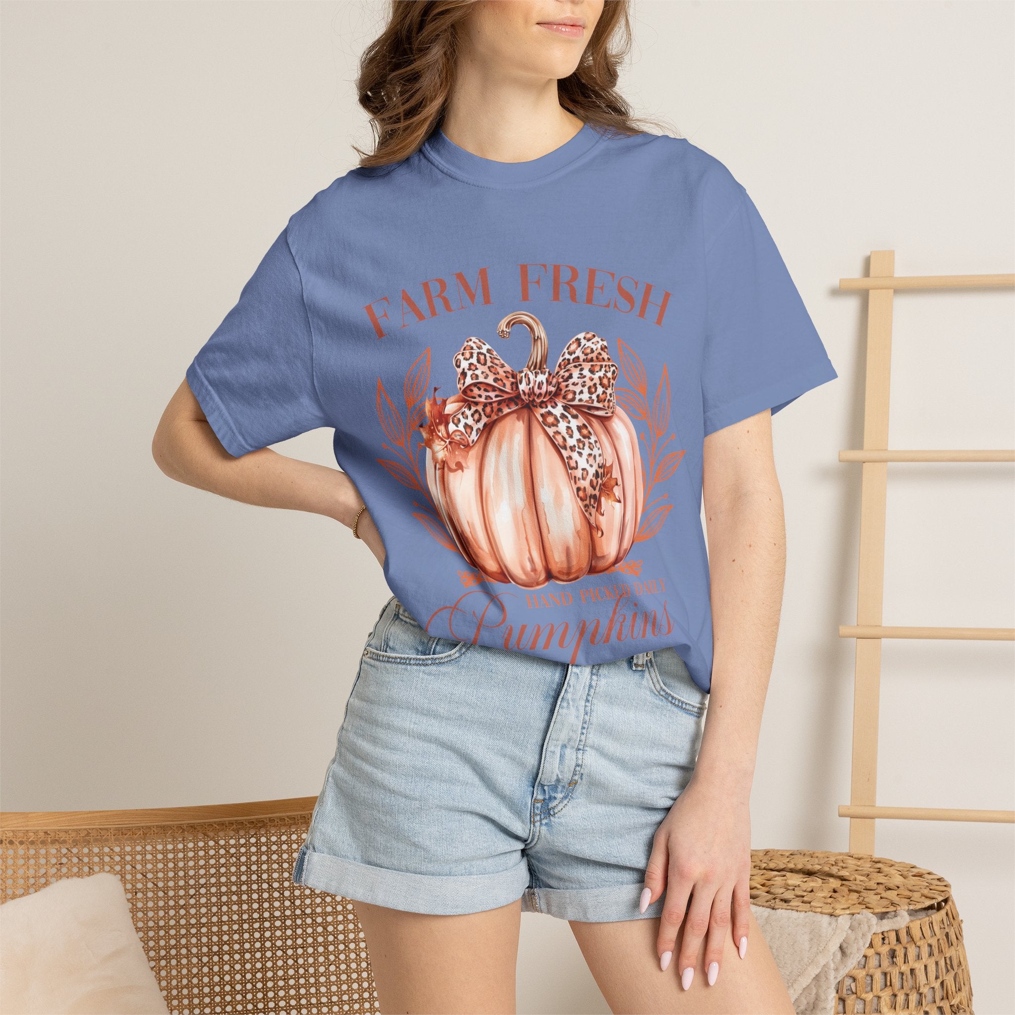 Farm Fresh Pumpkins Tee - Comfort Colors