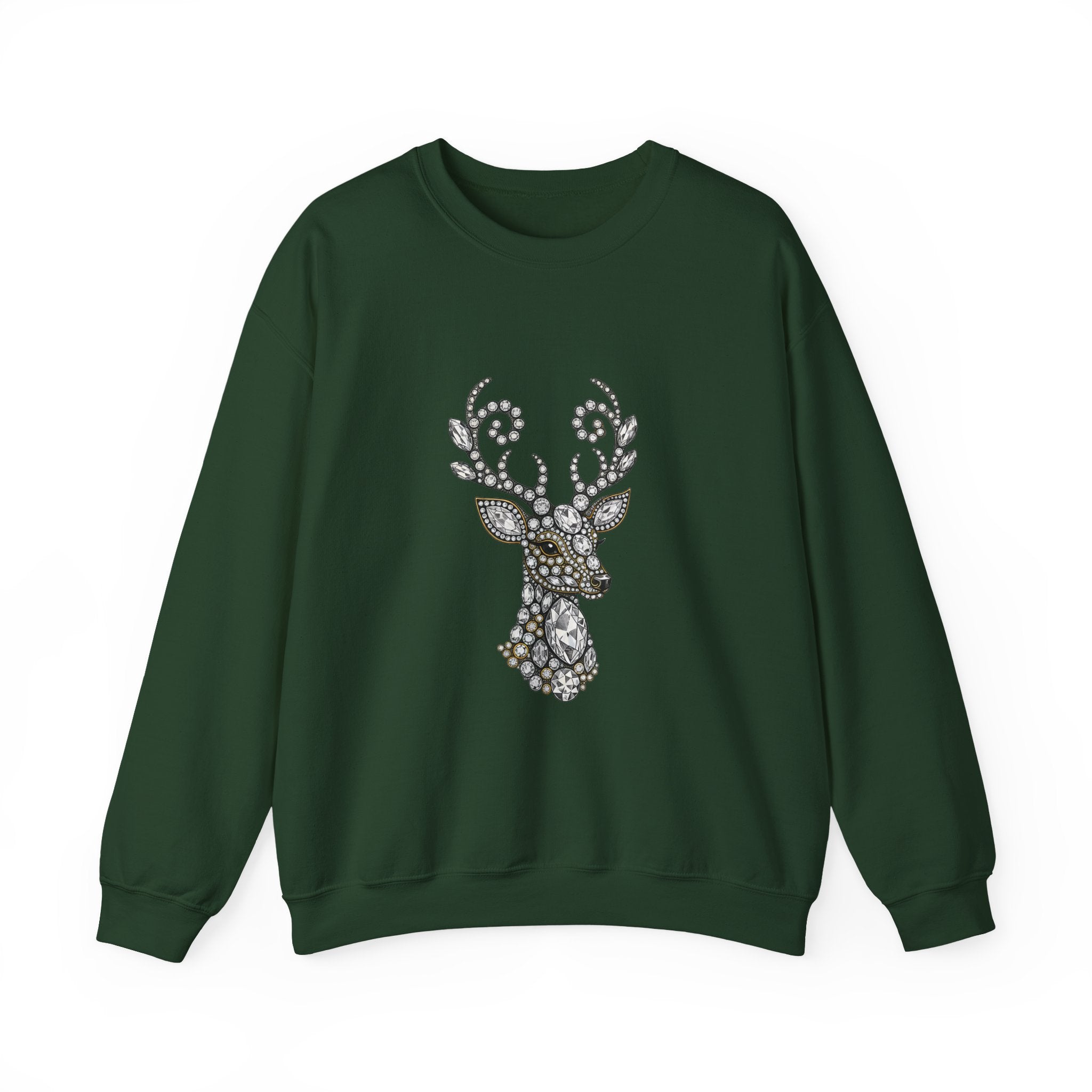 Gemstone Deer Crewneck Sweatshirt