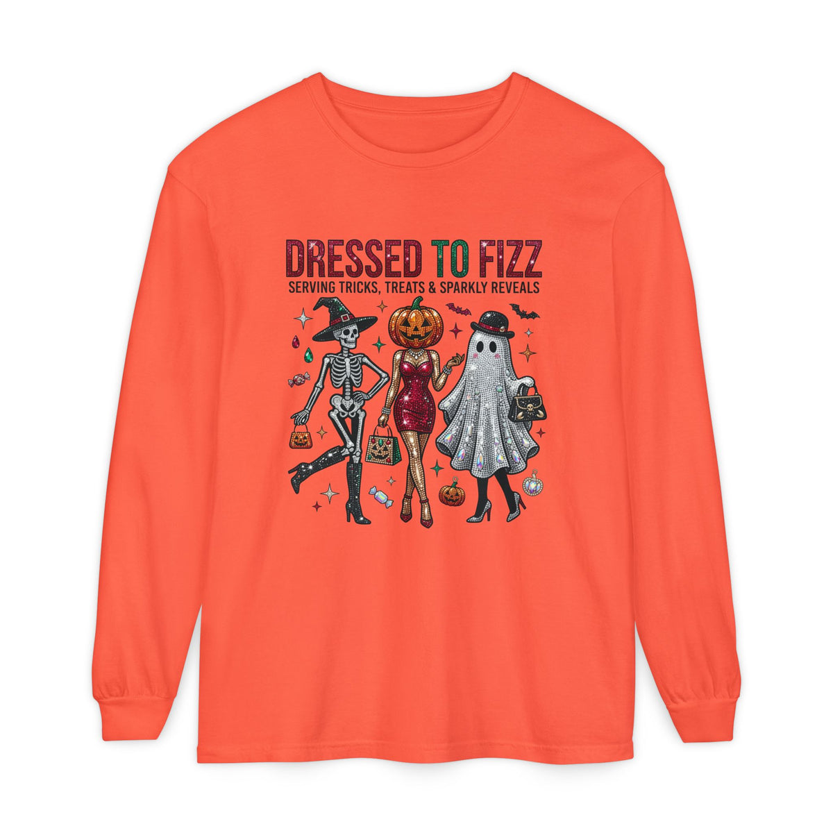 Dressed To Fizz Long Sleeve - Comfort Colors