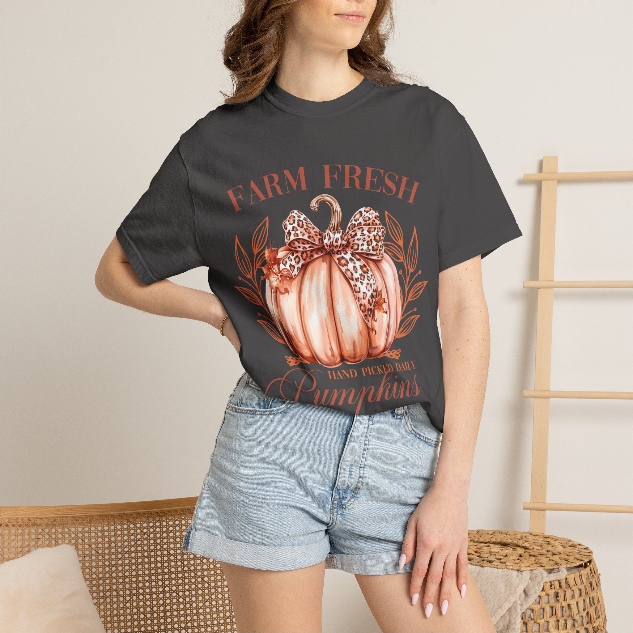 Farm Fresh Pumpkins Tee - Comfort Colors