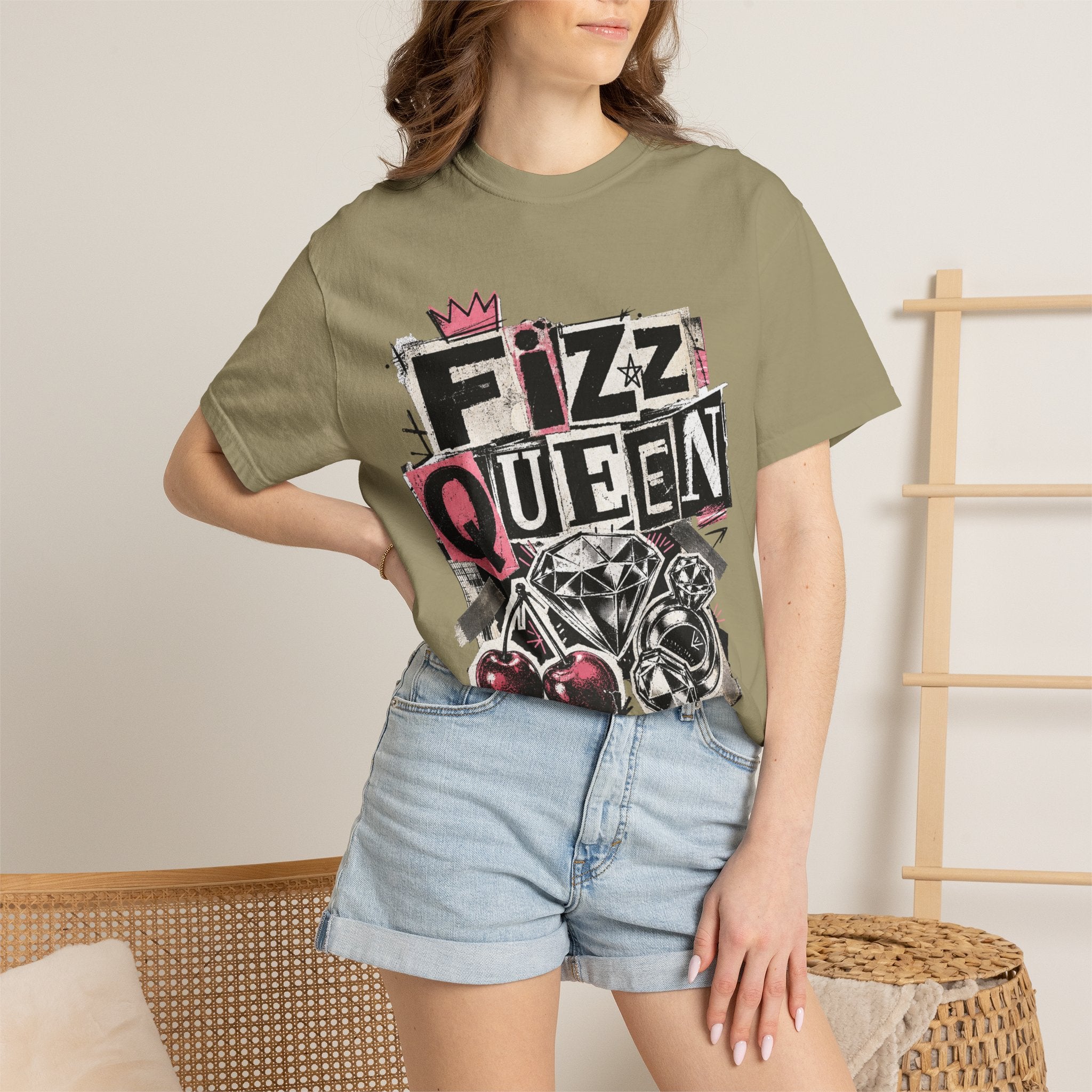 Fizz Queen Tee - Comfort Colors