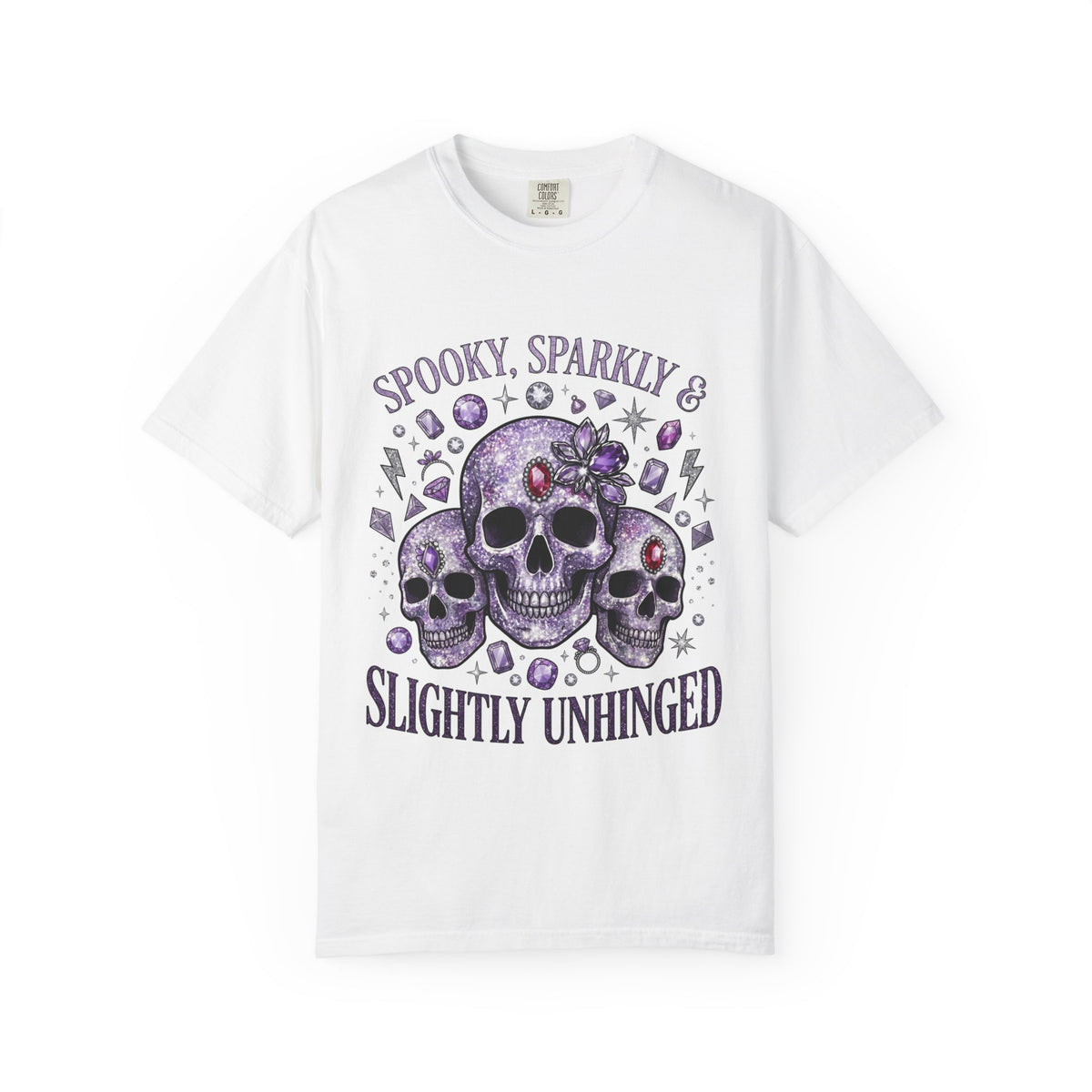 Spooky and Sparkly Tee - Comfort Colors