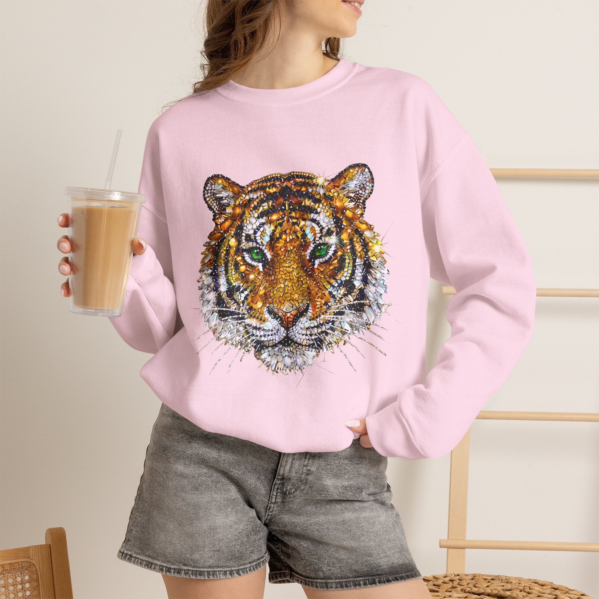 Jeweleed Tiger Sweatshirt