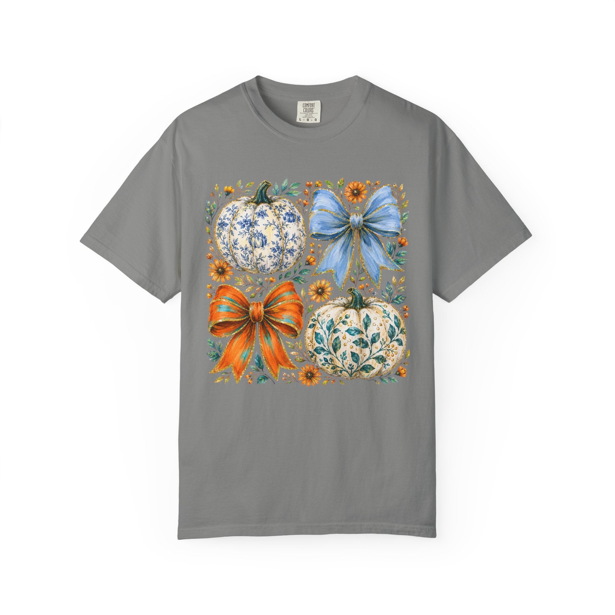 Cozy Autumn Pumpkin Tee - Comfort Colors