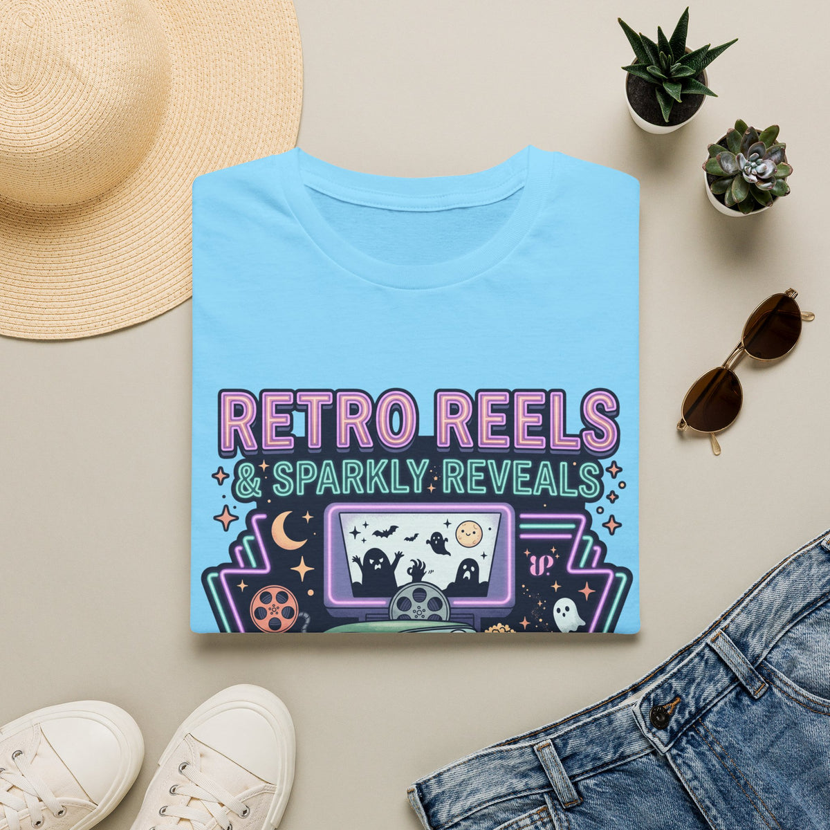 Retro Reels Tee - Gildan