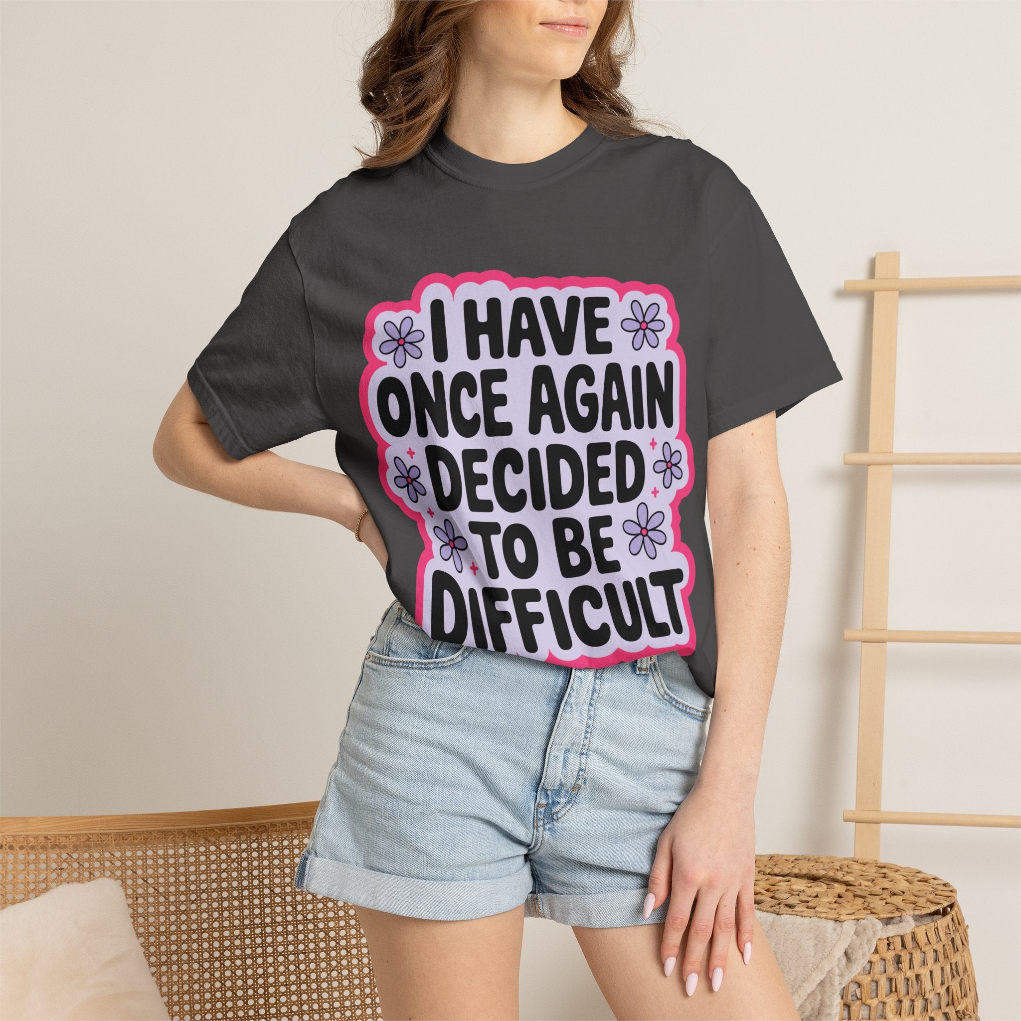 I Have Decided Once Again Tee - Comfort Colors