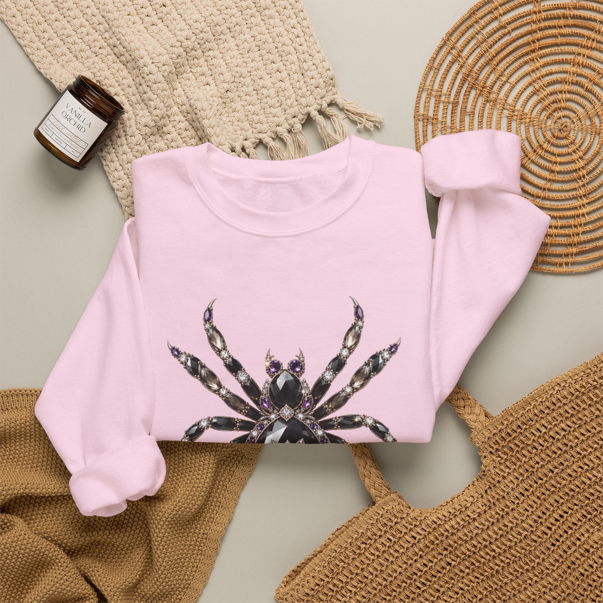 The Jeweled Spider Sweatshirt - Gildan