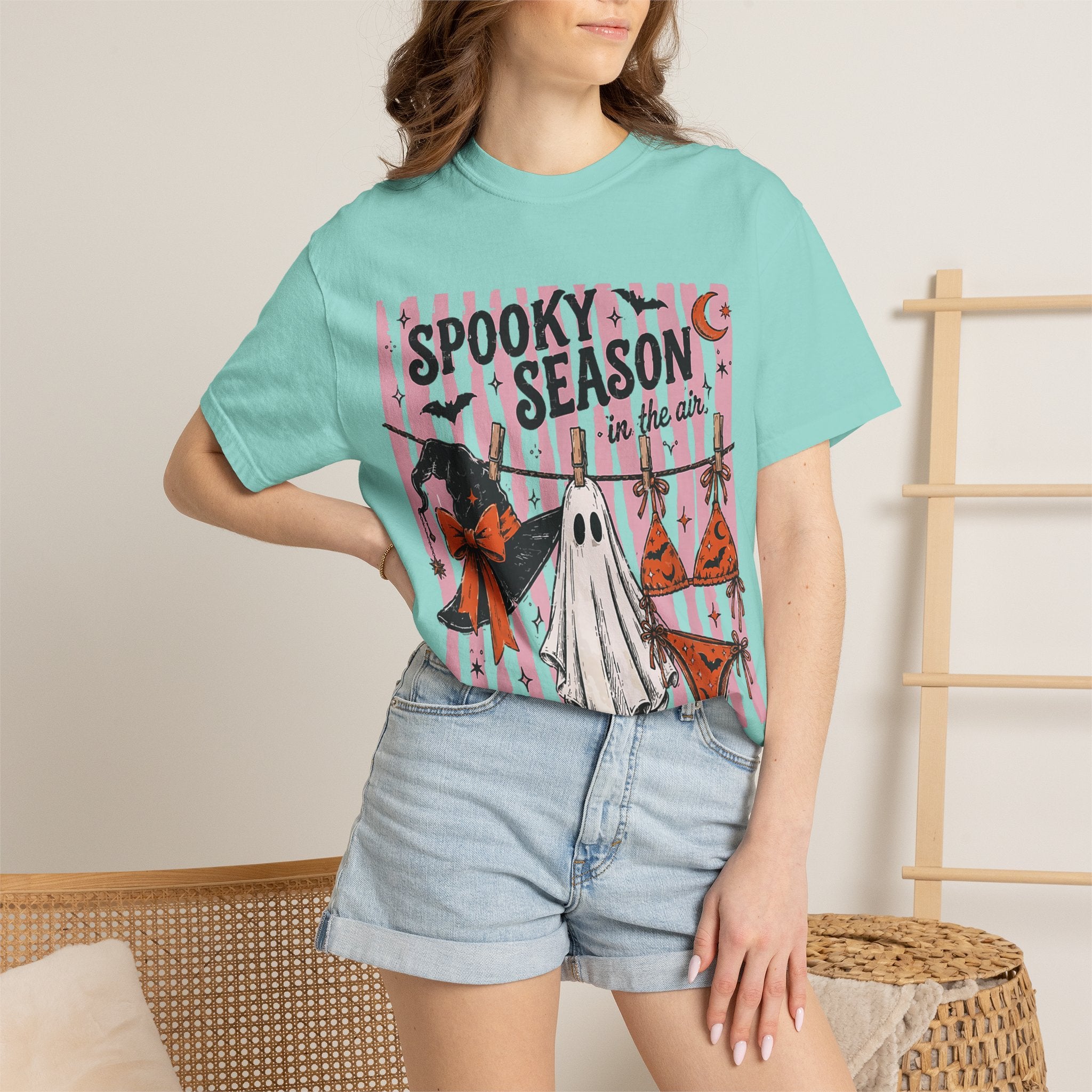 Spooky Season In The Air Tee - Comfort Colors