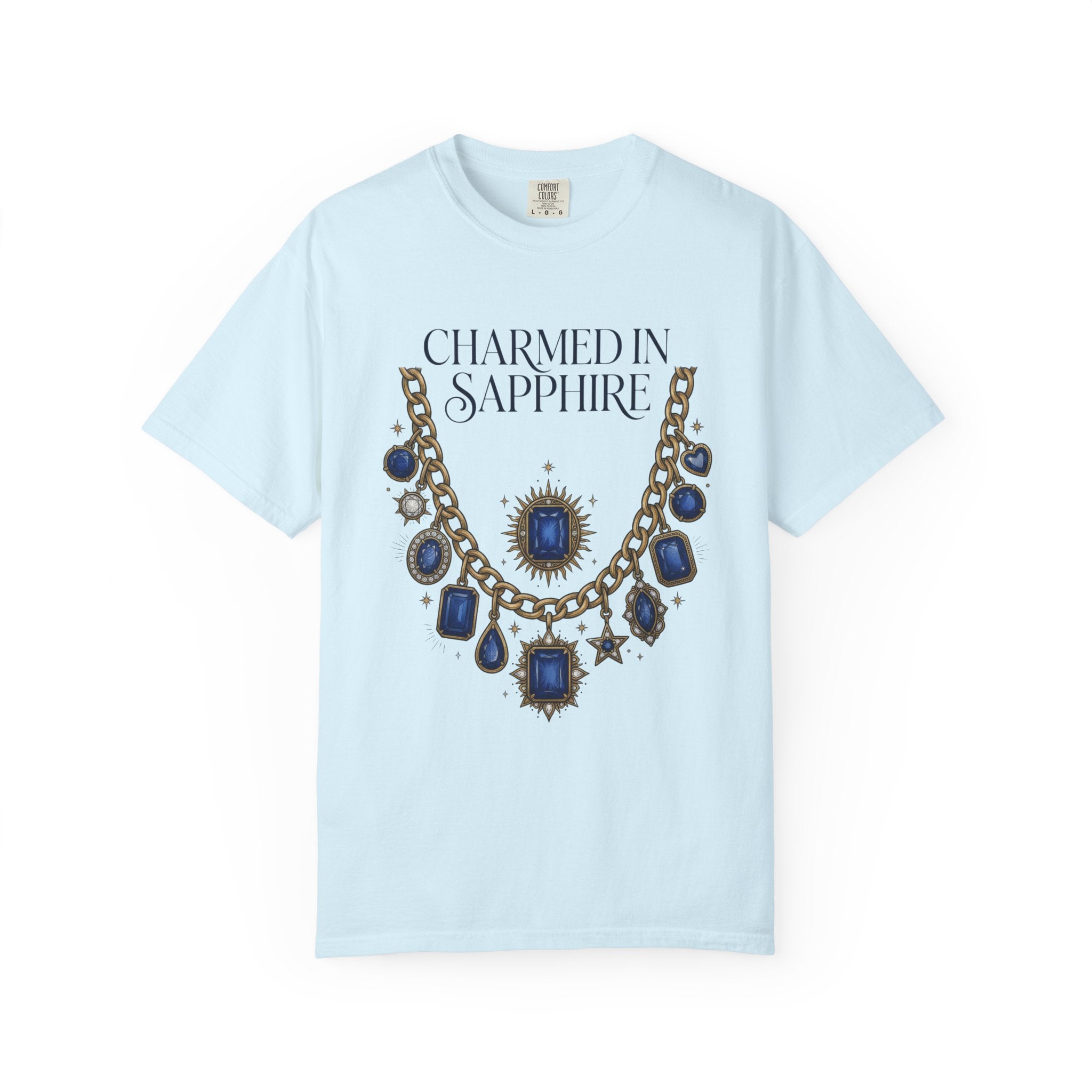 Charmed in Sapphire Tee - Comfort Colors