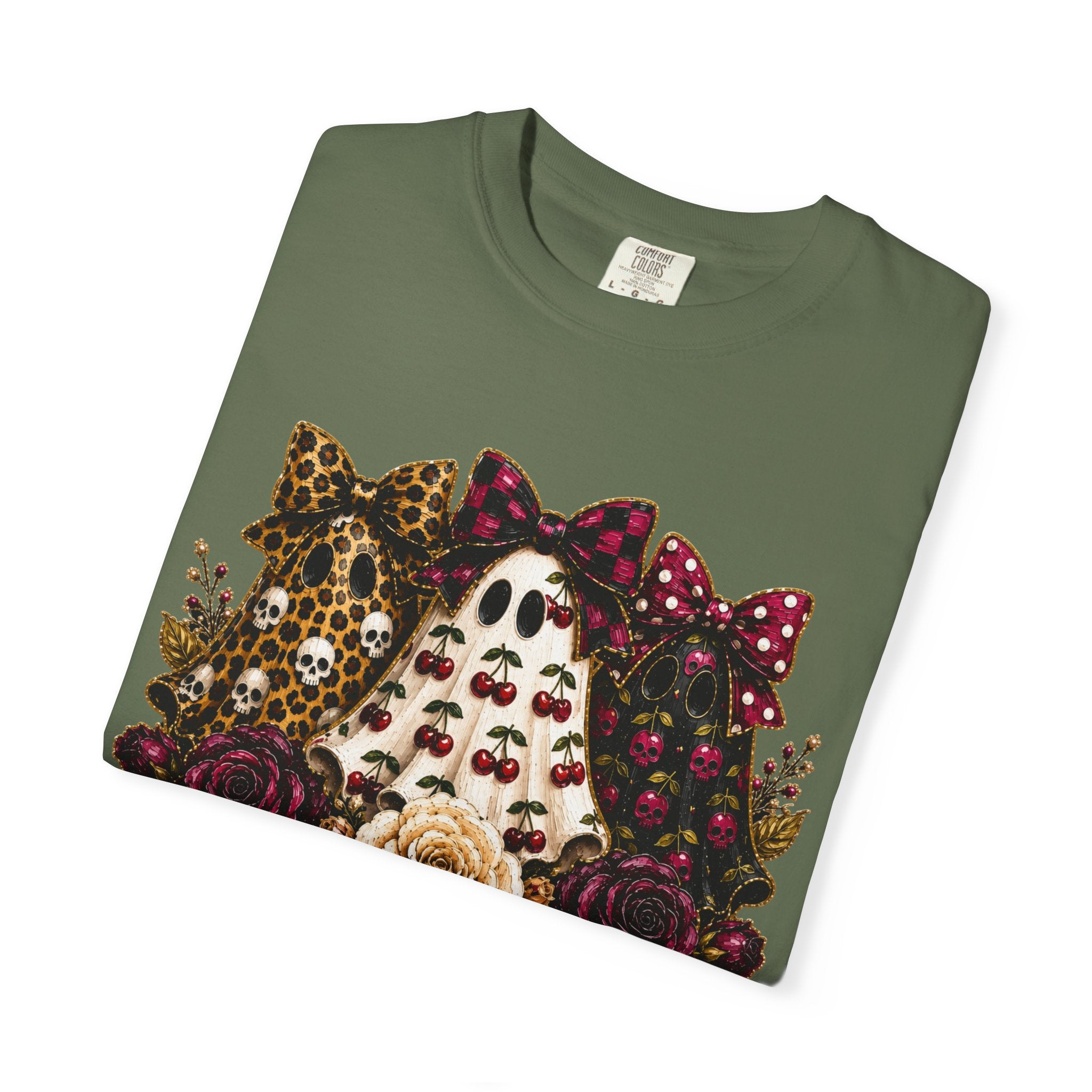 Cherry Ghosts Tee - Comfort Colors