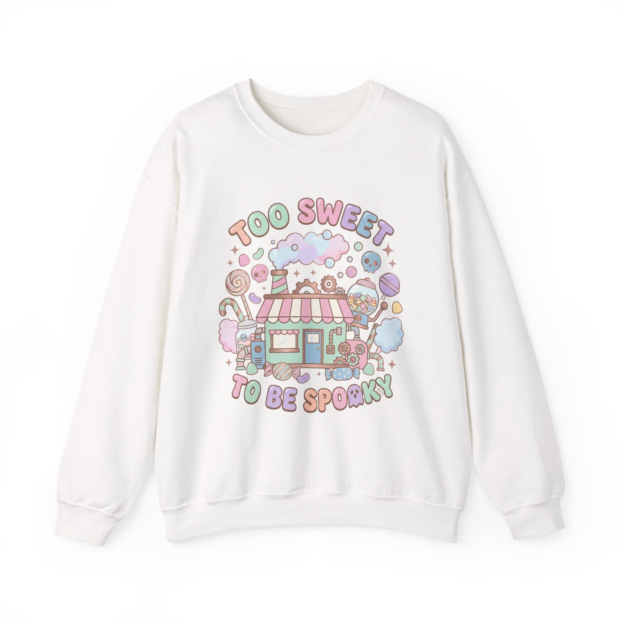 Too Sweet To Be Spooky Sweatshirt - Gildan