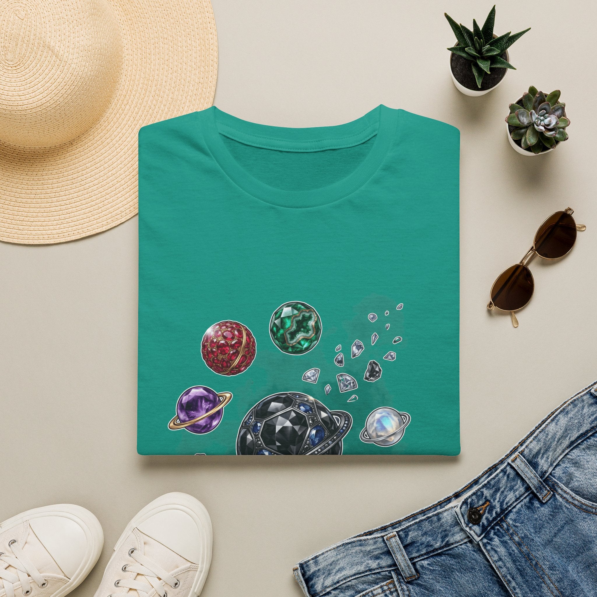 Glowing Solar System - Gildan